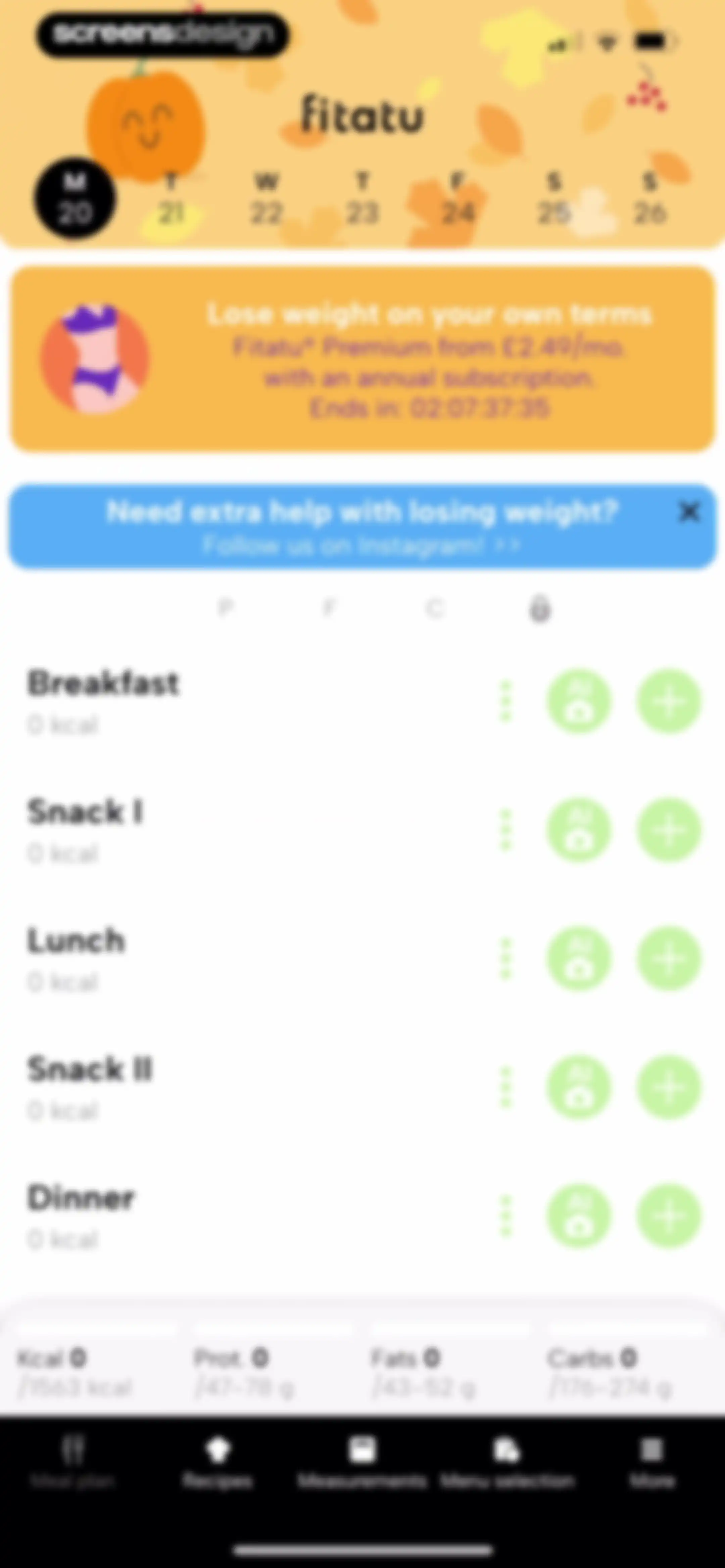 Fitatu AI Calorie Counter screen 44