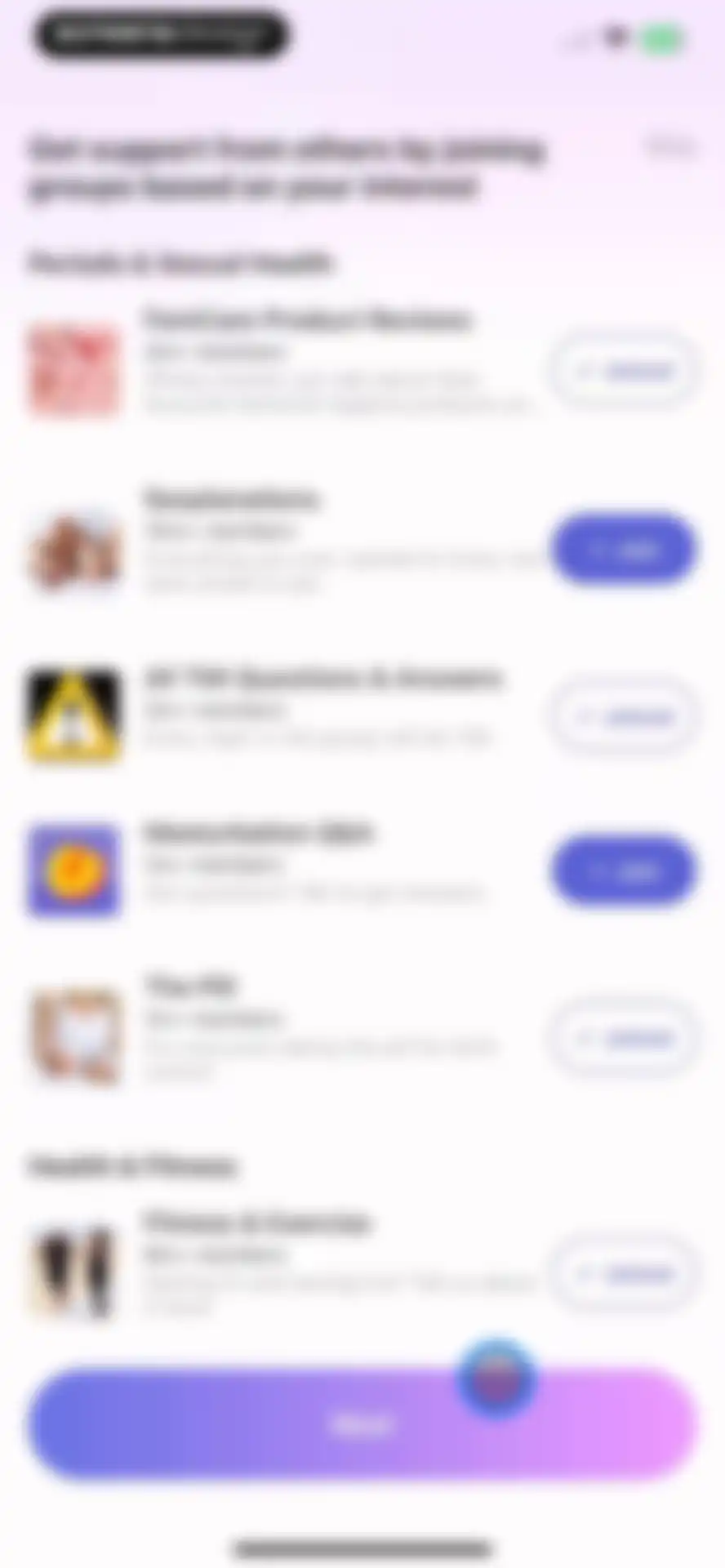 Glow Ovulation & Period App screen 77