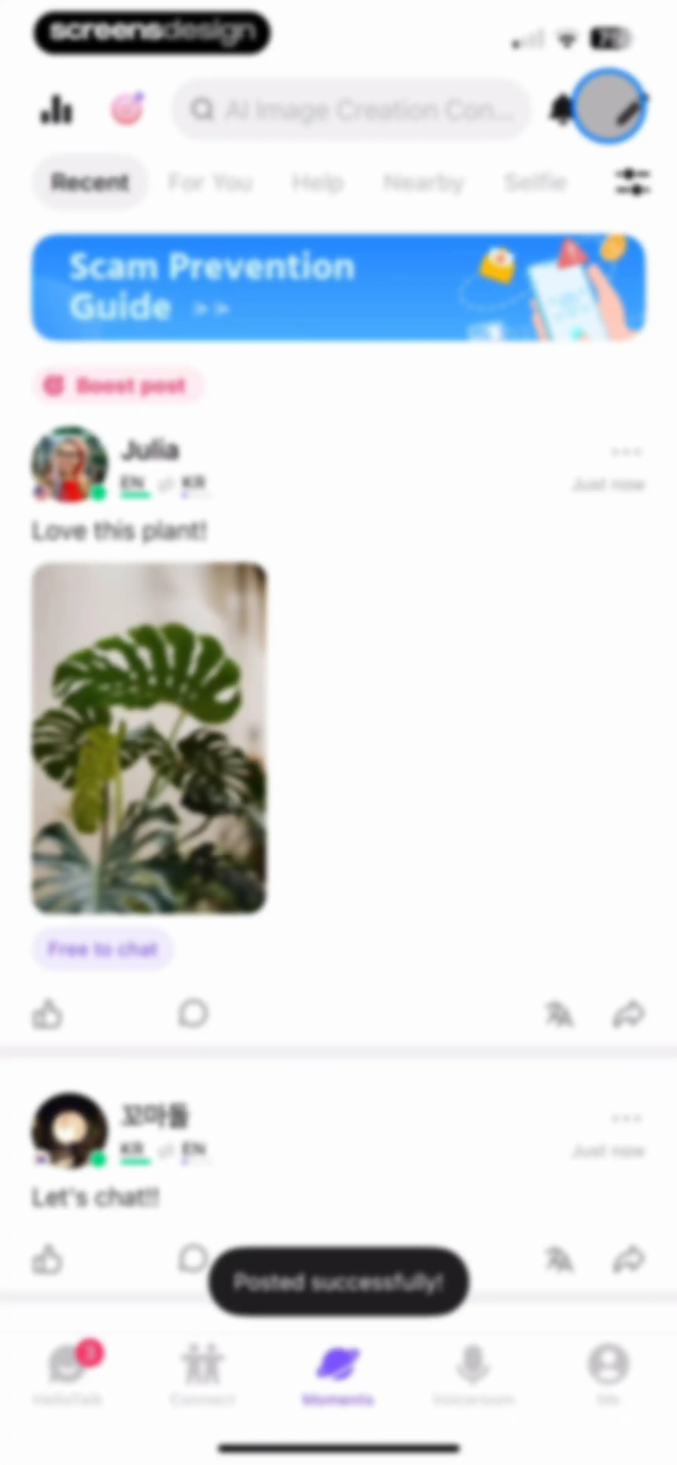 HelloTalk - Language Learning screen 162