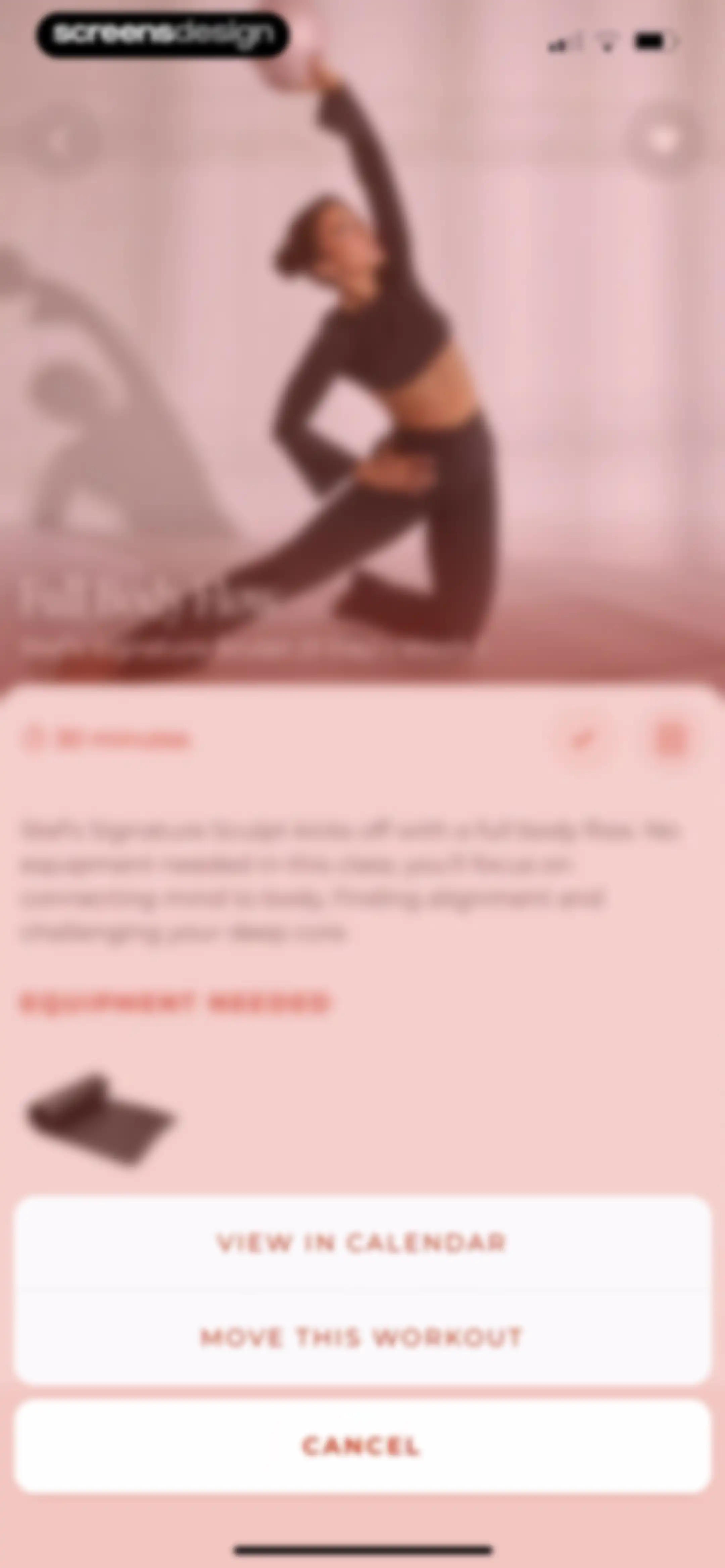 WeGLOW: Home Workout for Women screen 55