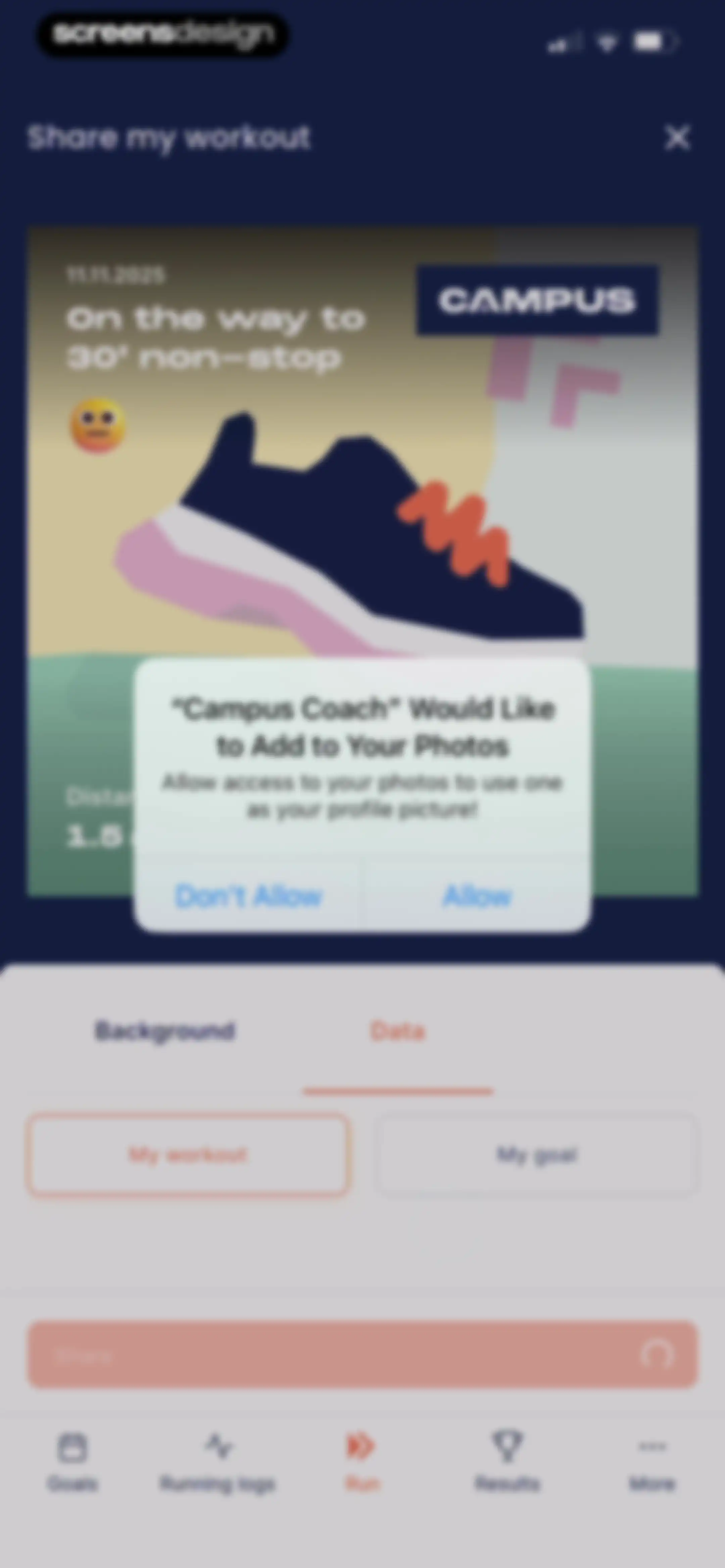 Campus Coach-Running & Trail screen 44