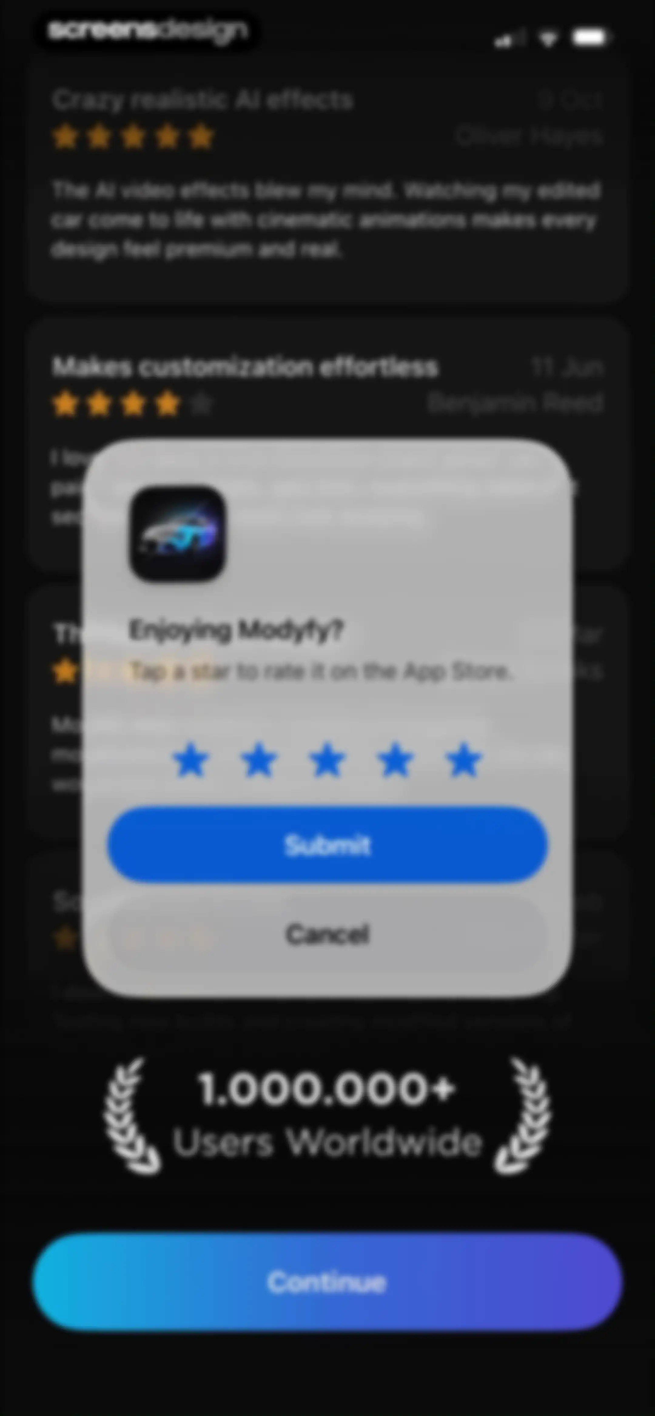 Modyfy: AI Car Designer screen 6