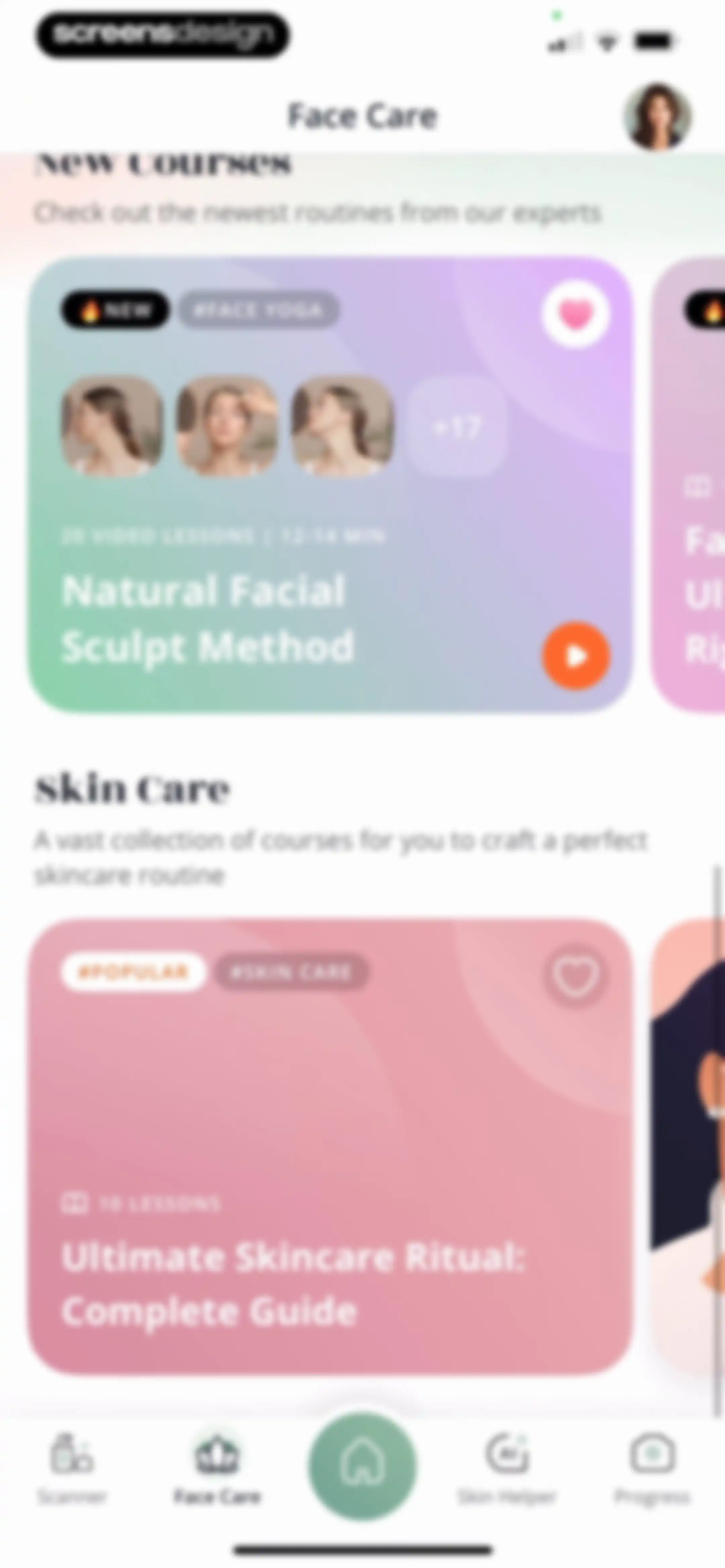 Luvly: Face Yoga Exercises screen 152