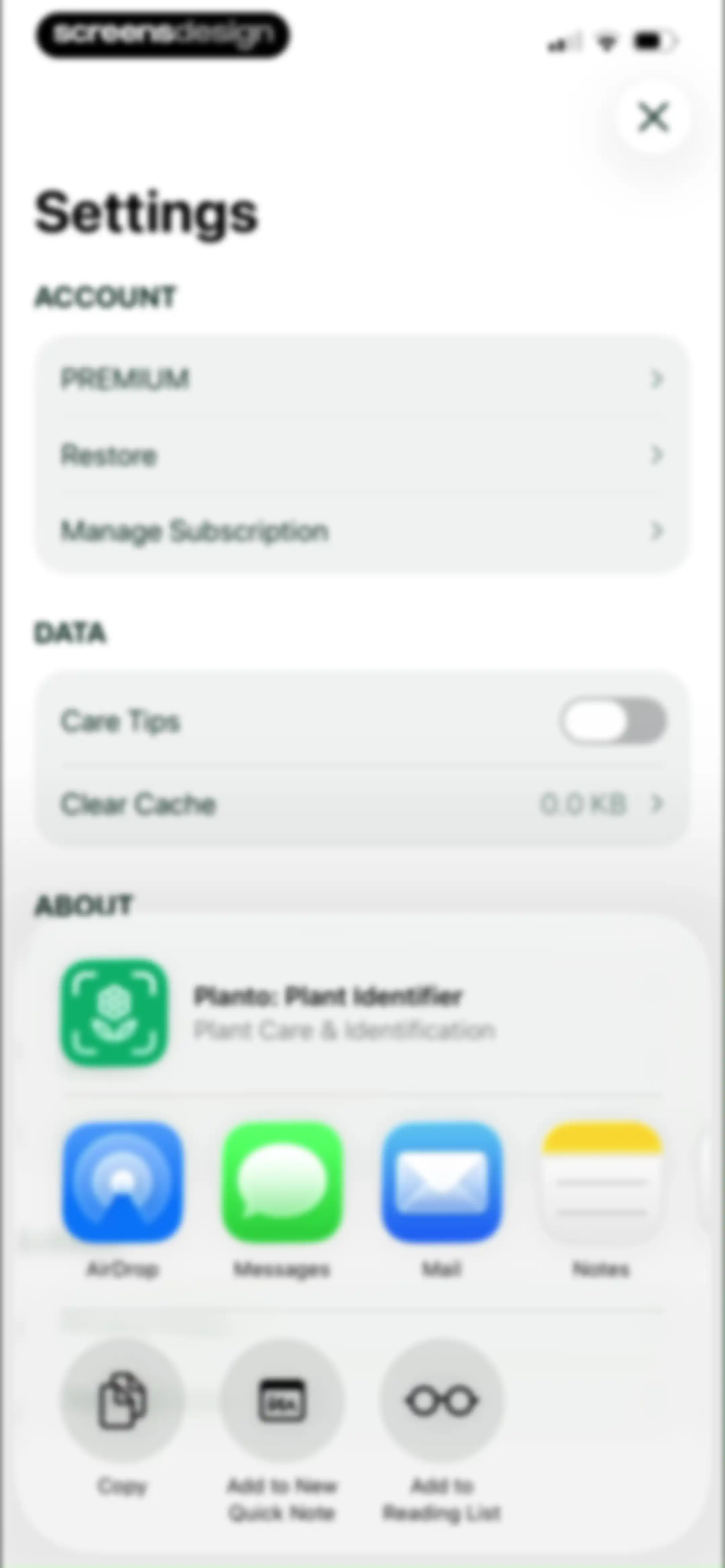 Planto: Plant Identifier screen 75