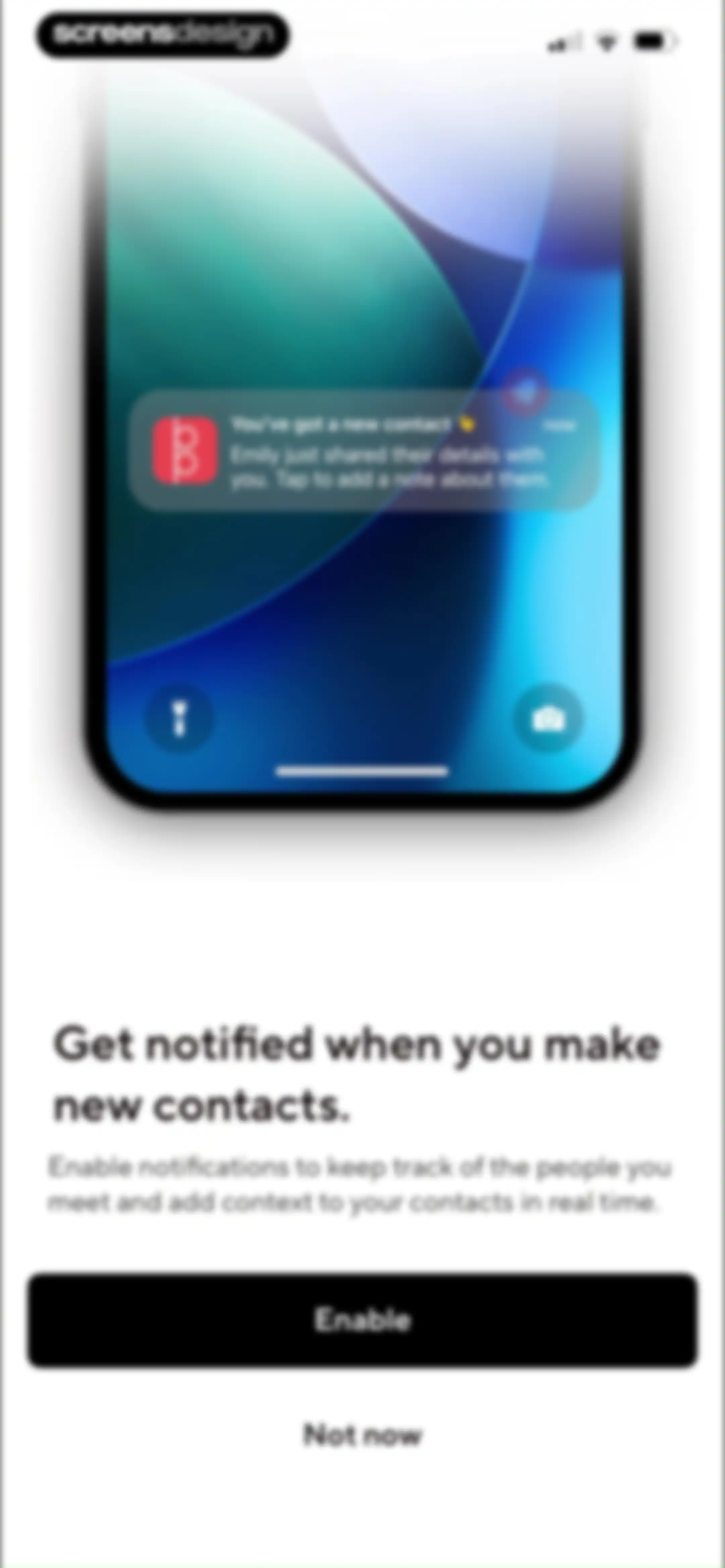 Blinq: Digital Business Card screen 24