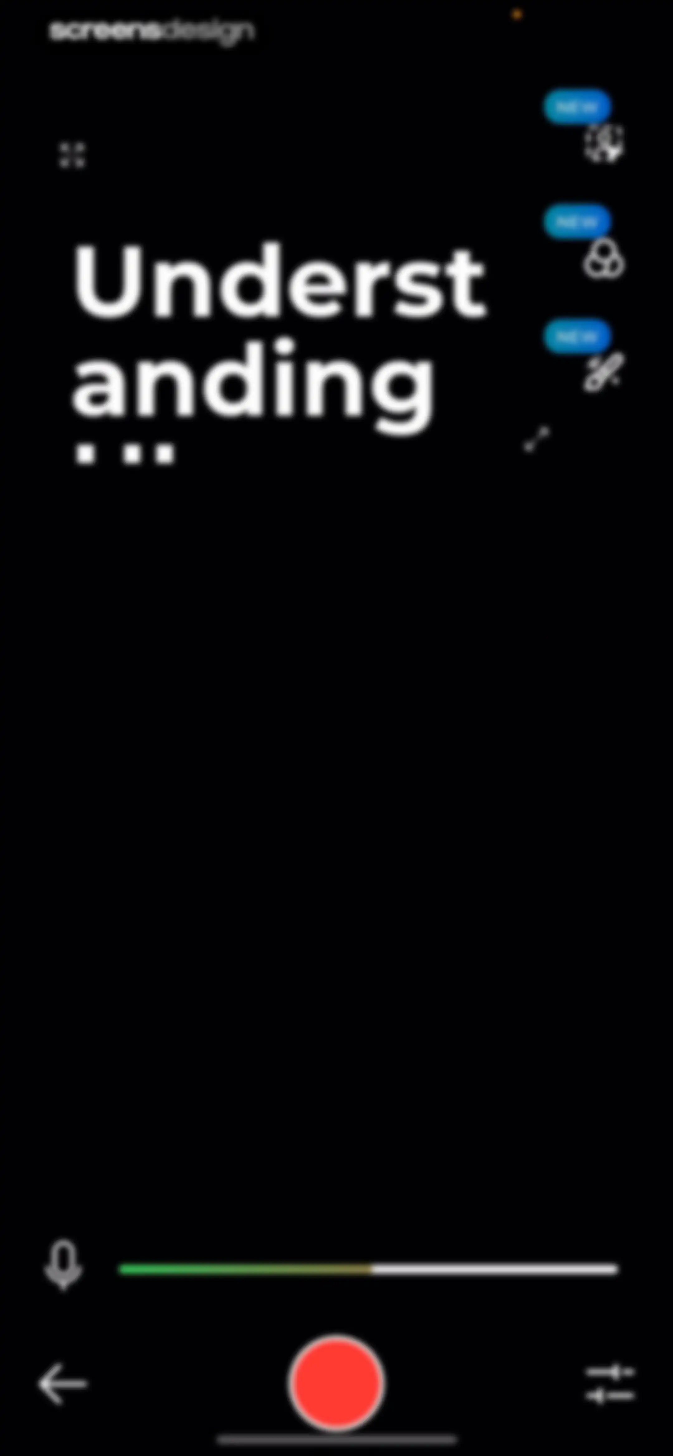 Teleprompter - VILO screen 86