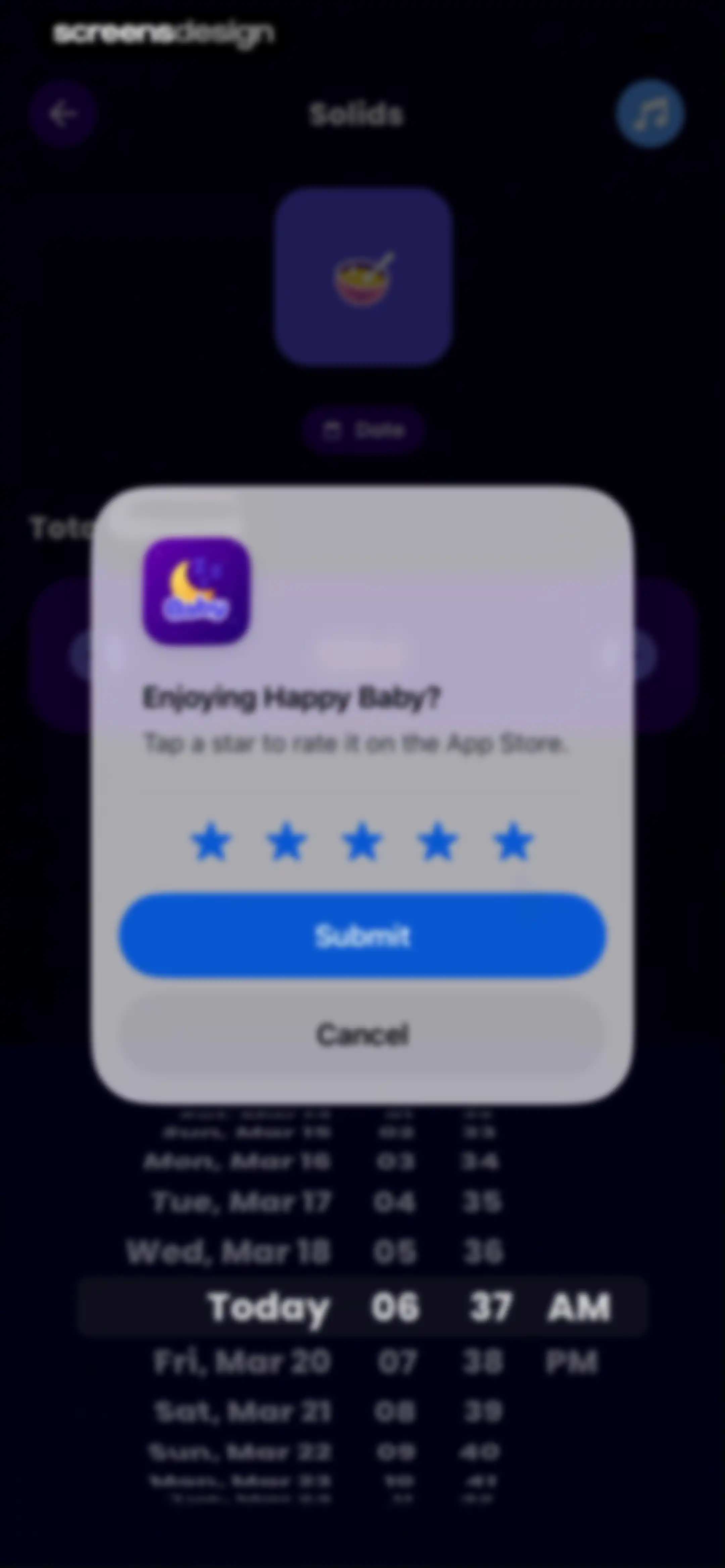 Happy Baby - Sleep & Tracker screen 62