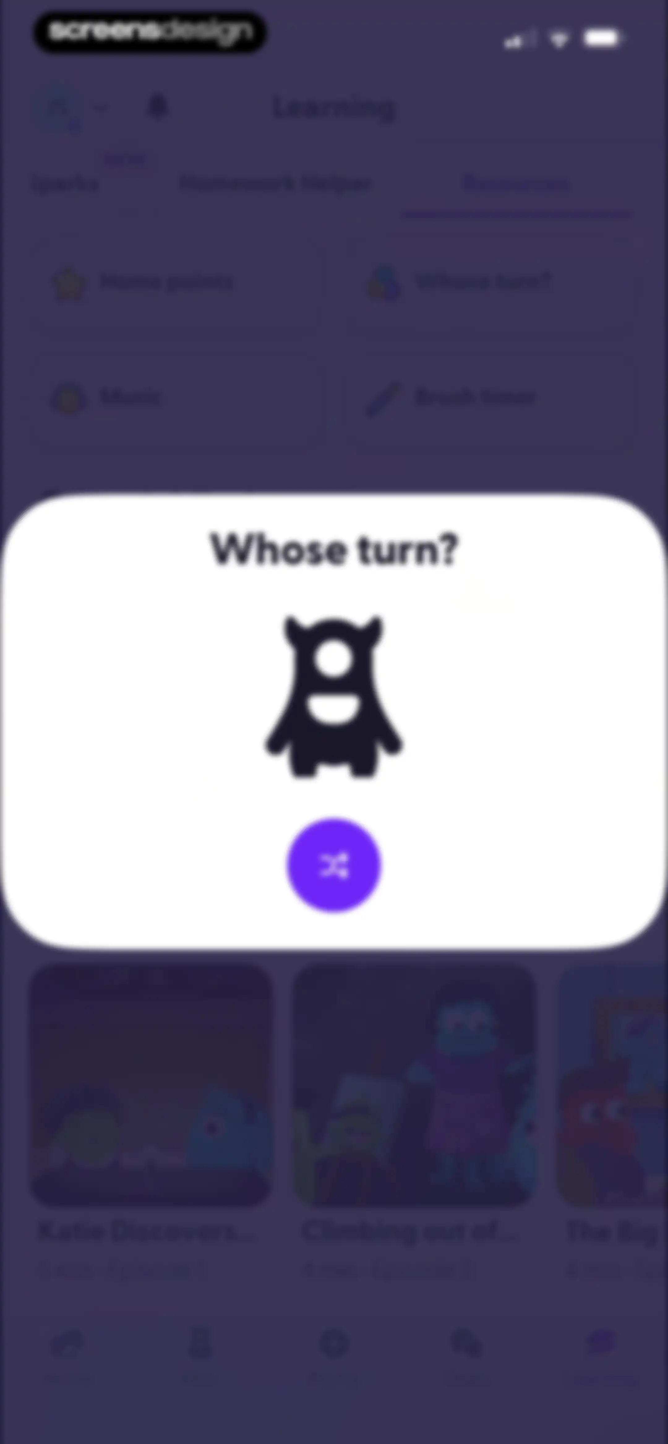 ClassDojo screen 93