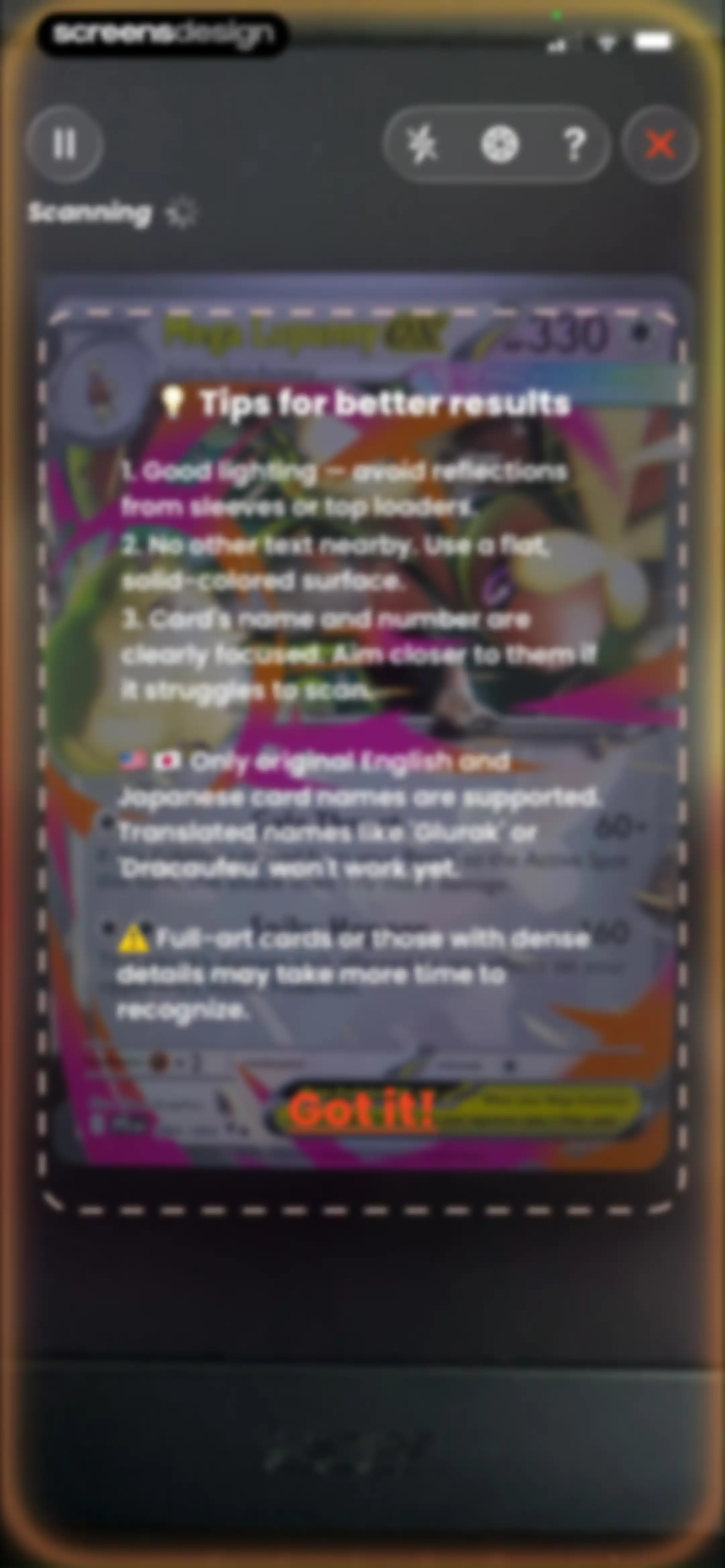 Acorn TCG ‒ Card Scanner App screen 61
