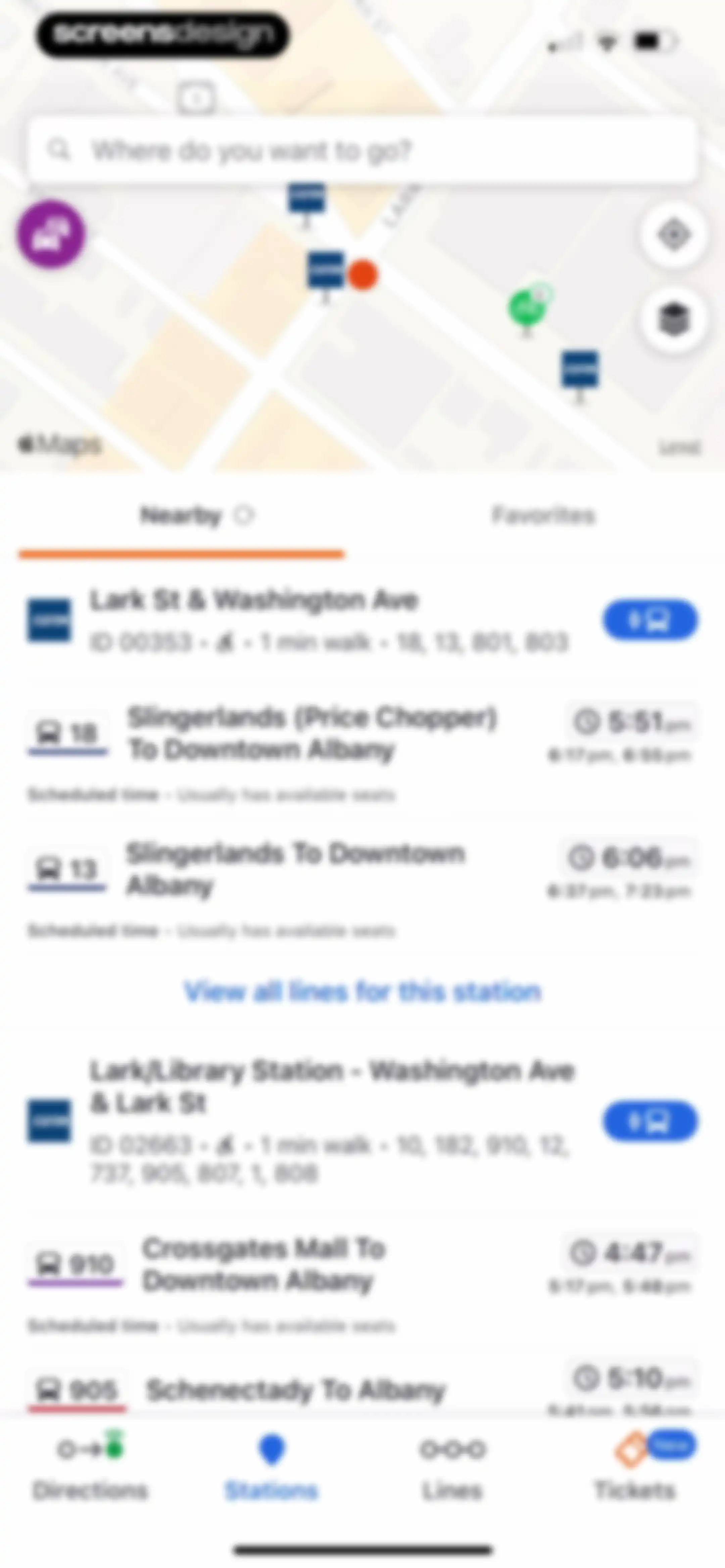 Moovit: Bus & Transit Tracker screen 92