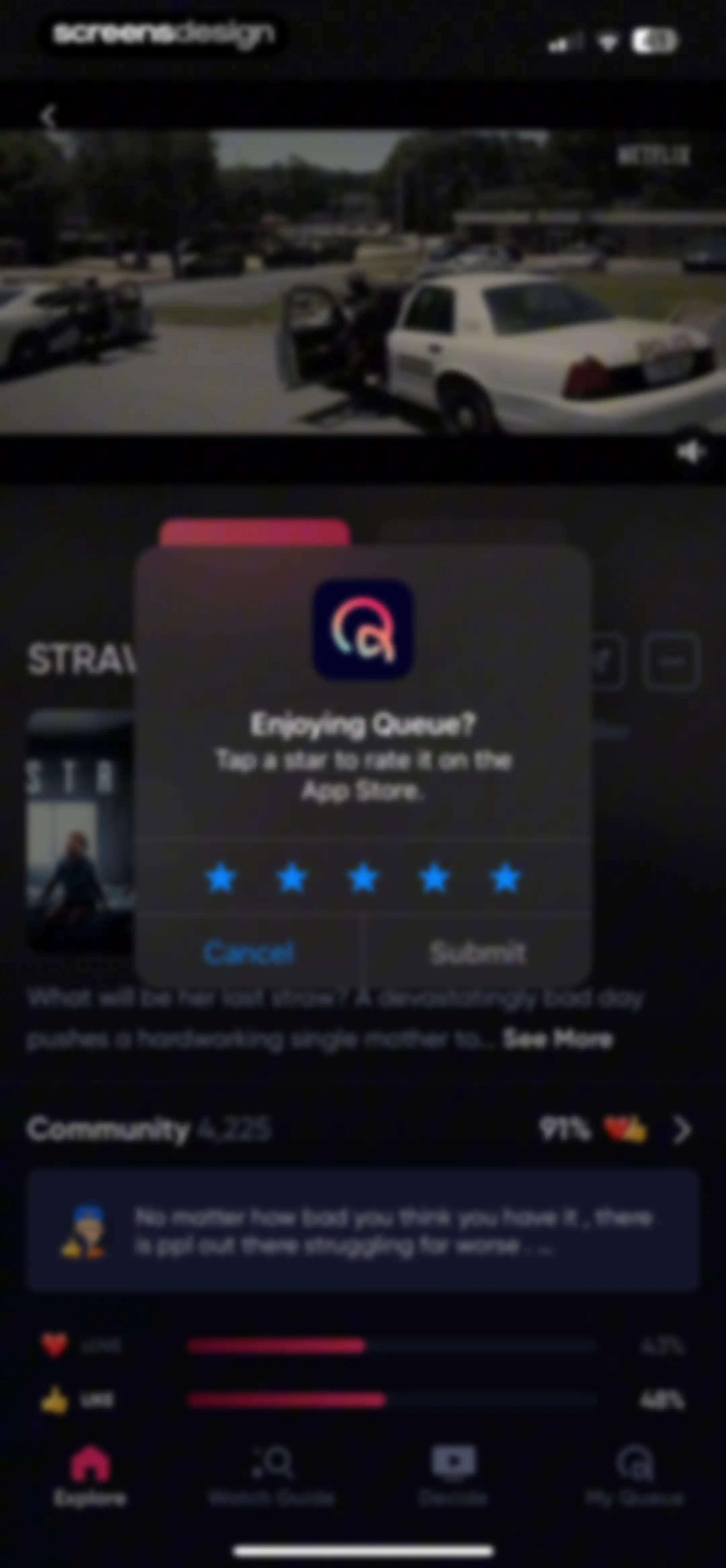 Queue - Find Movies & Shows screen 35