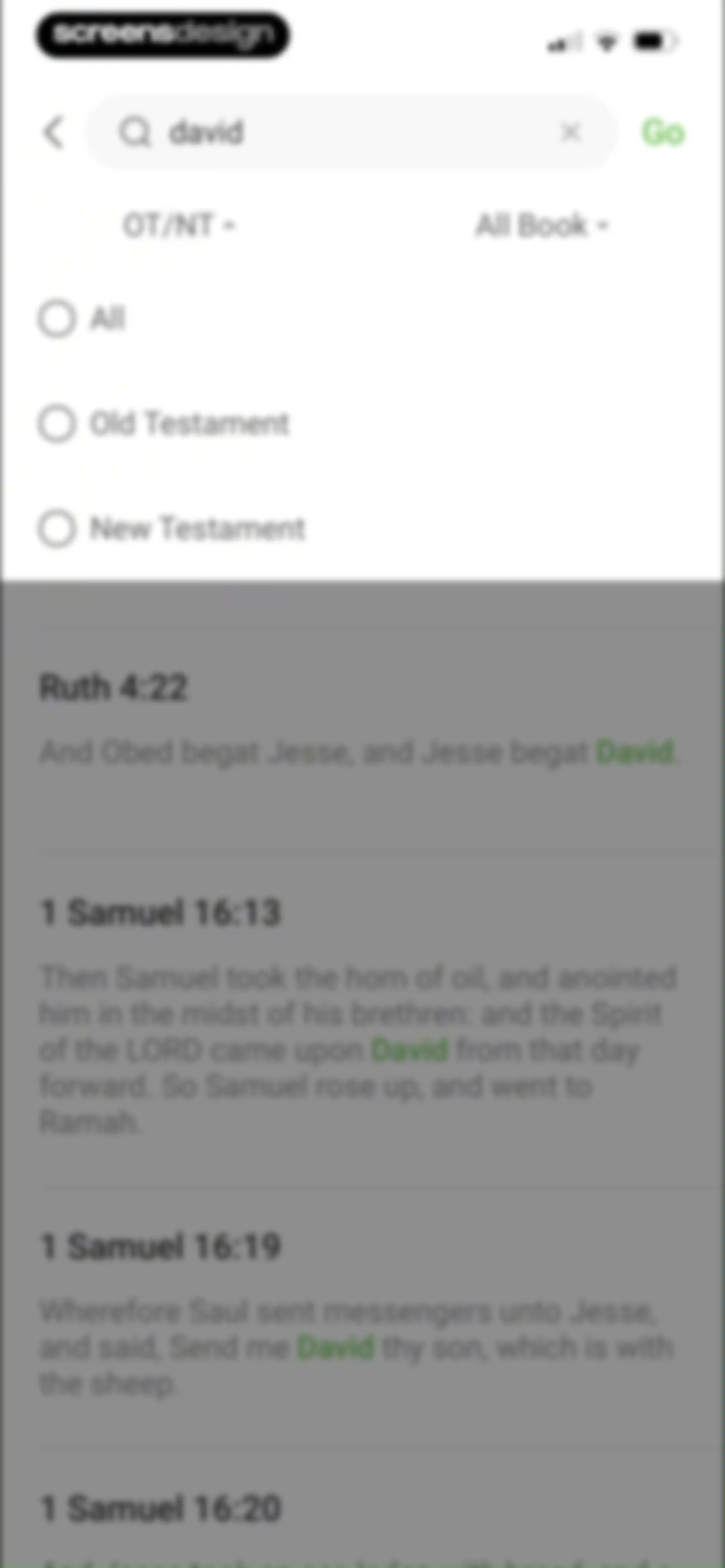 Bible - Daily Bible Verse KJV screen 41