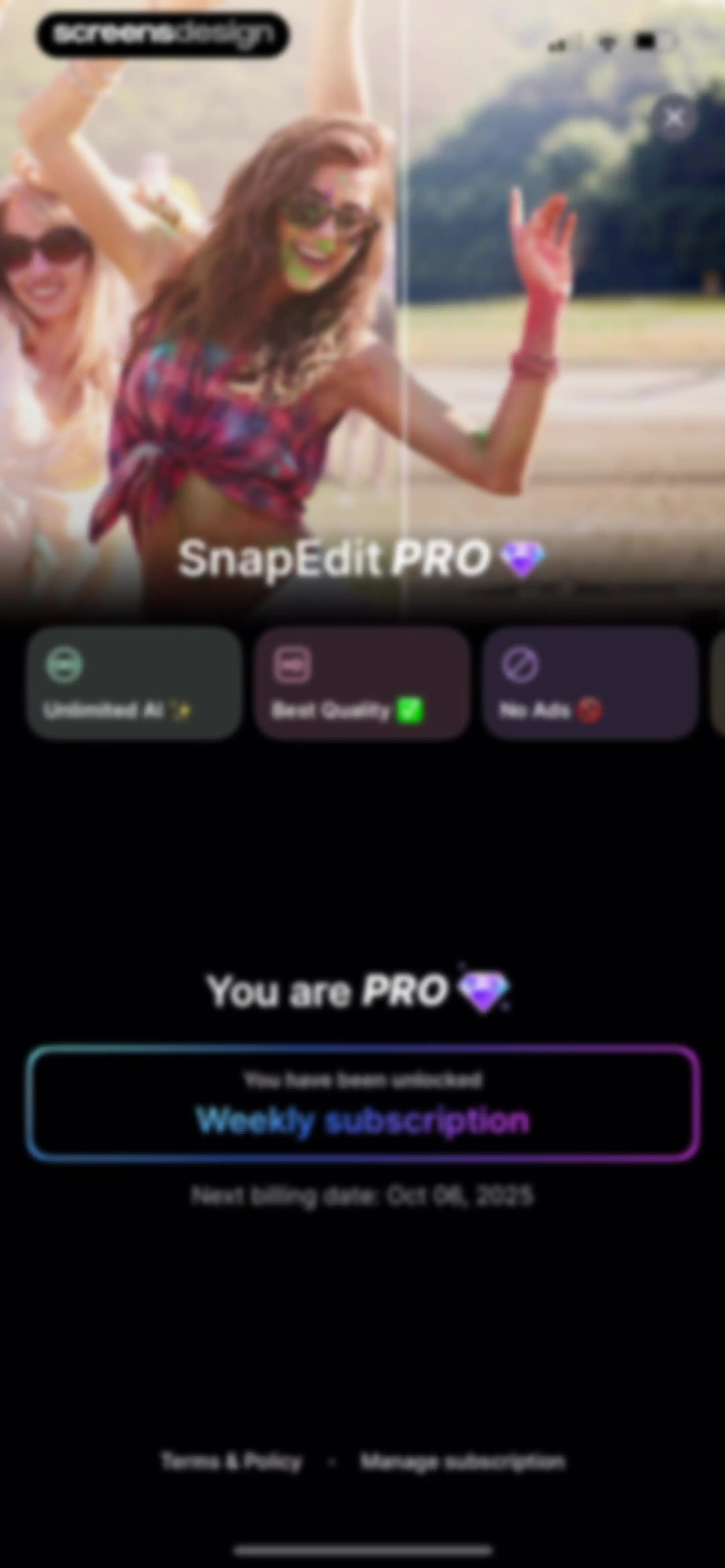 SnapEdit: Photo Editor AI screen 118
