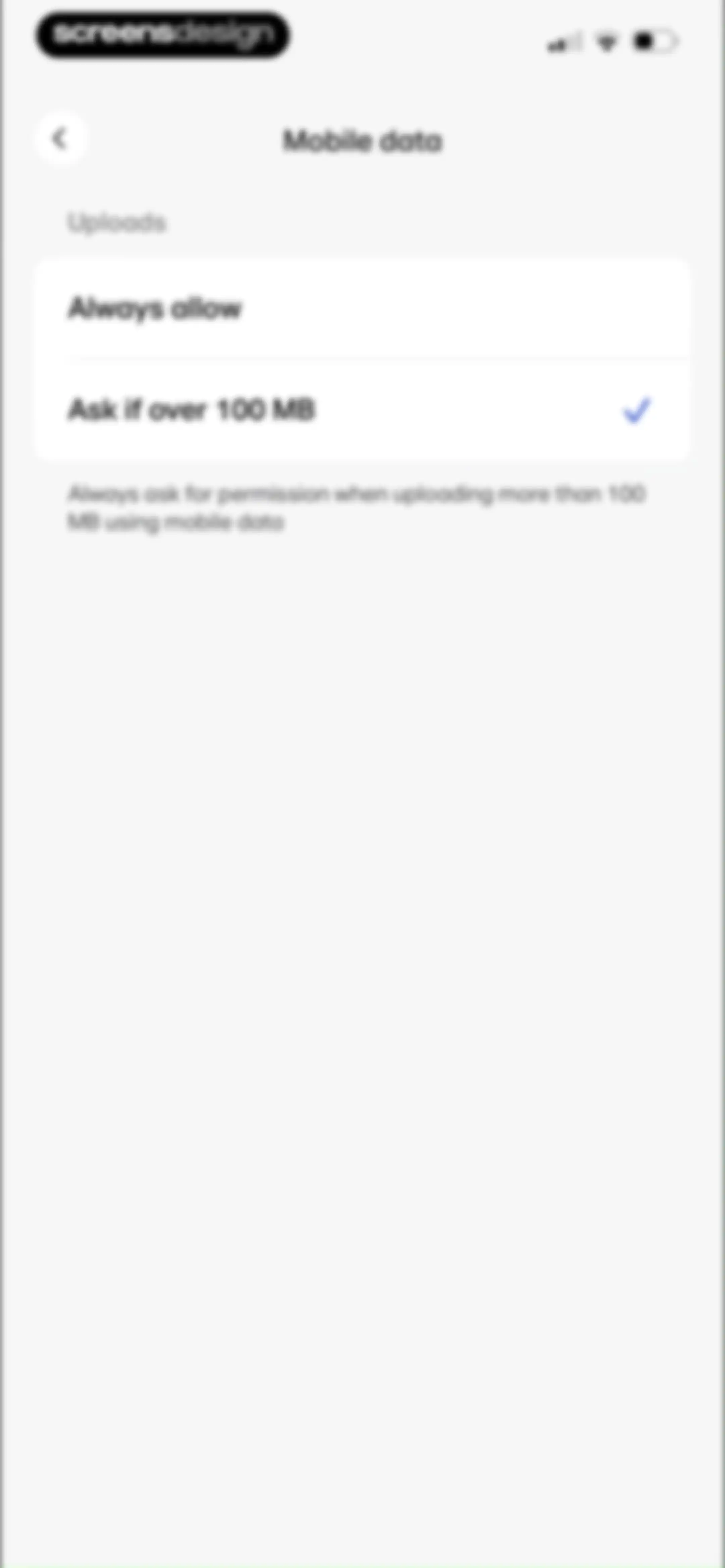 WeTransfer: Transfer Files screen 51