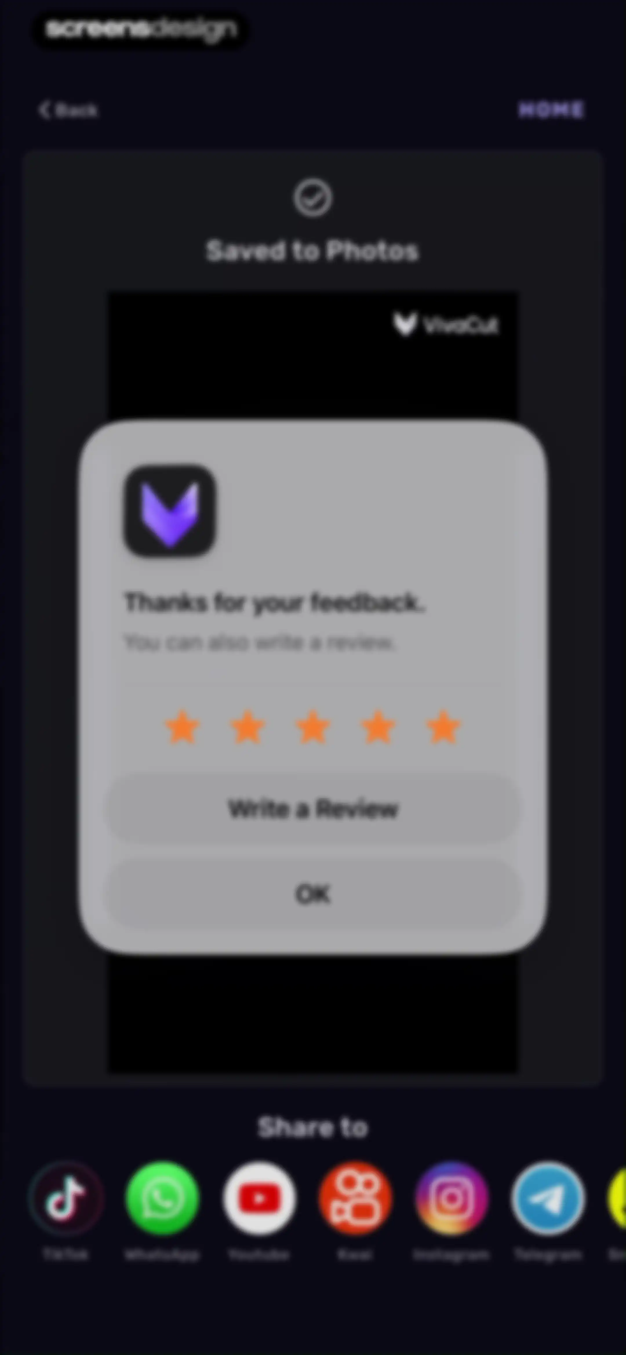 VivaCut - AI Video Editor screen 97