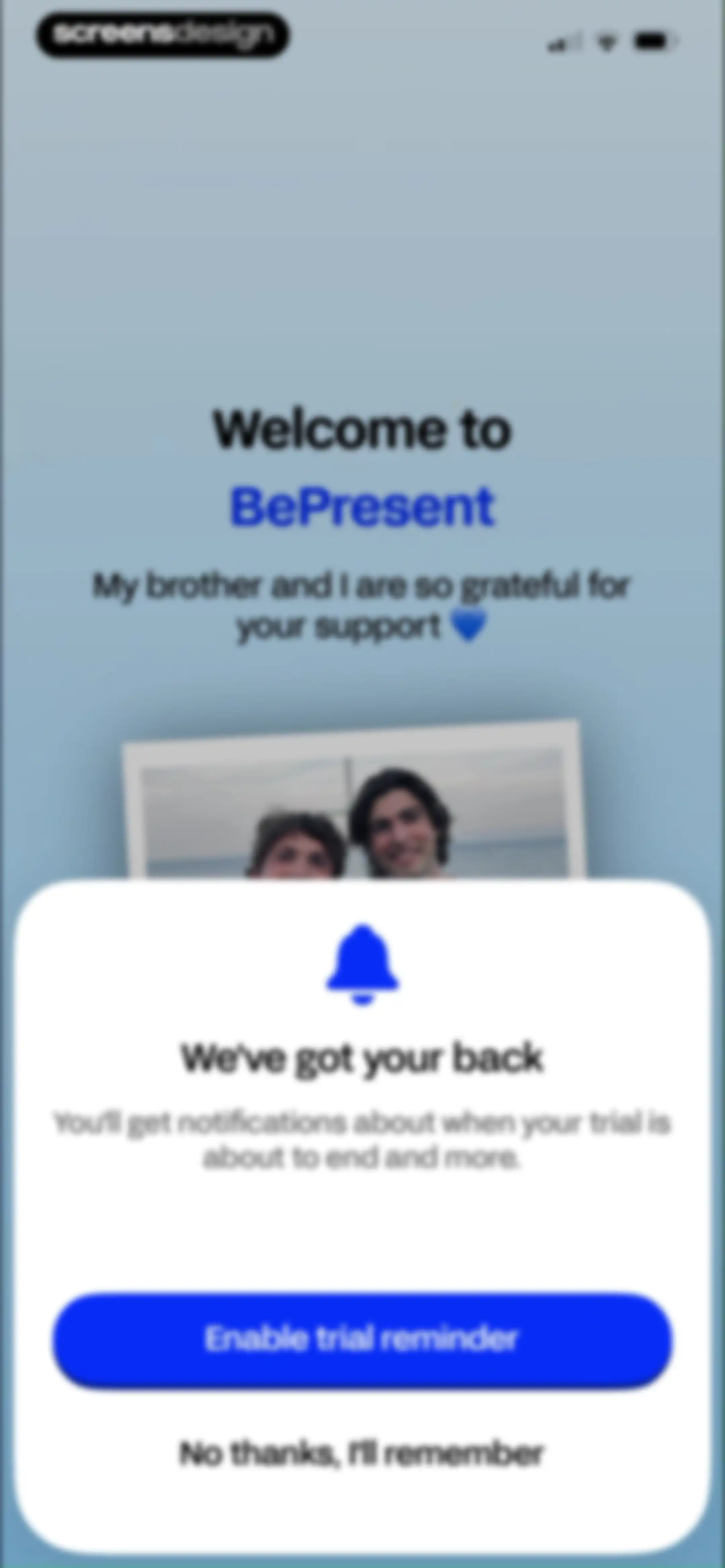BePresent: Screen Time Control screen 31