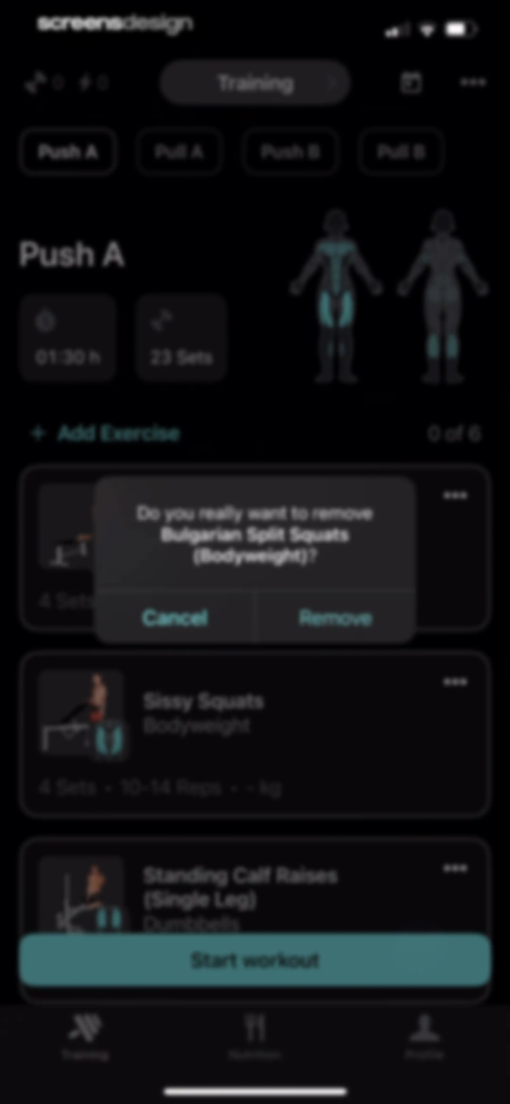 MyFitCoach - Workout Planner screen 80