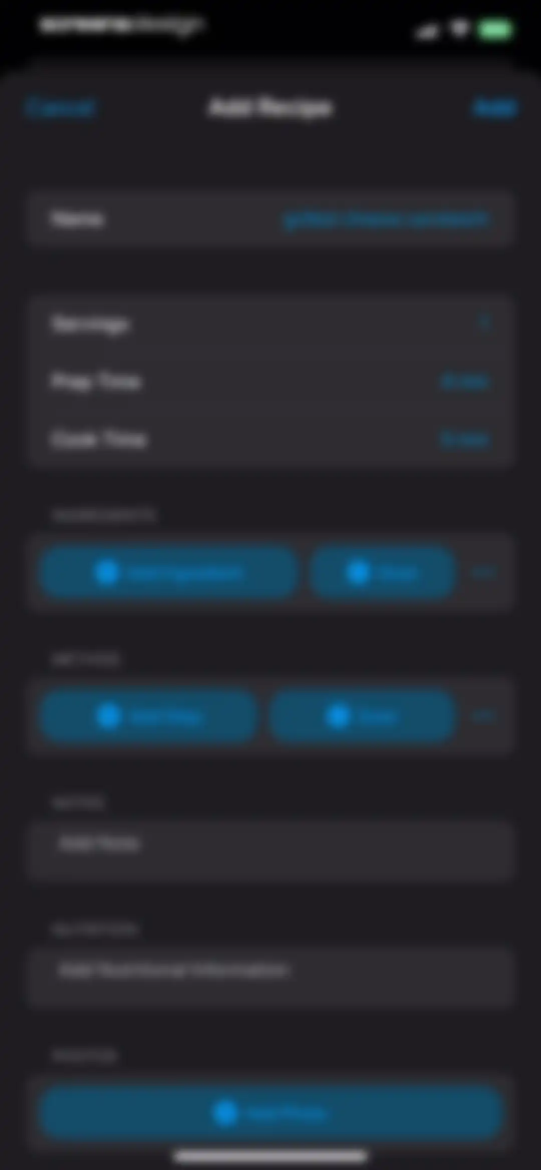 Crouton: Recipe Manager screen 19