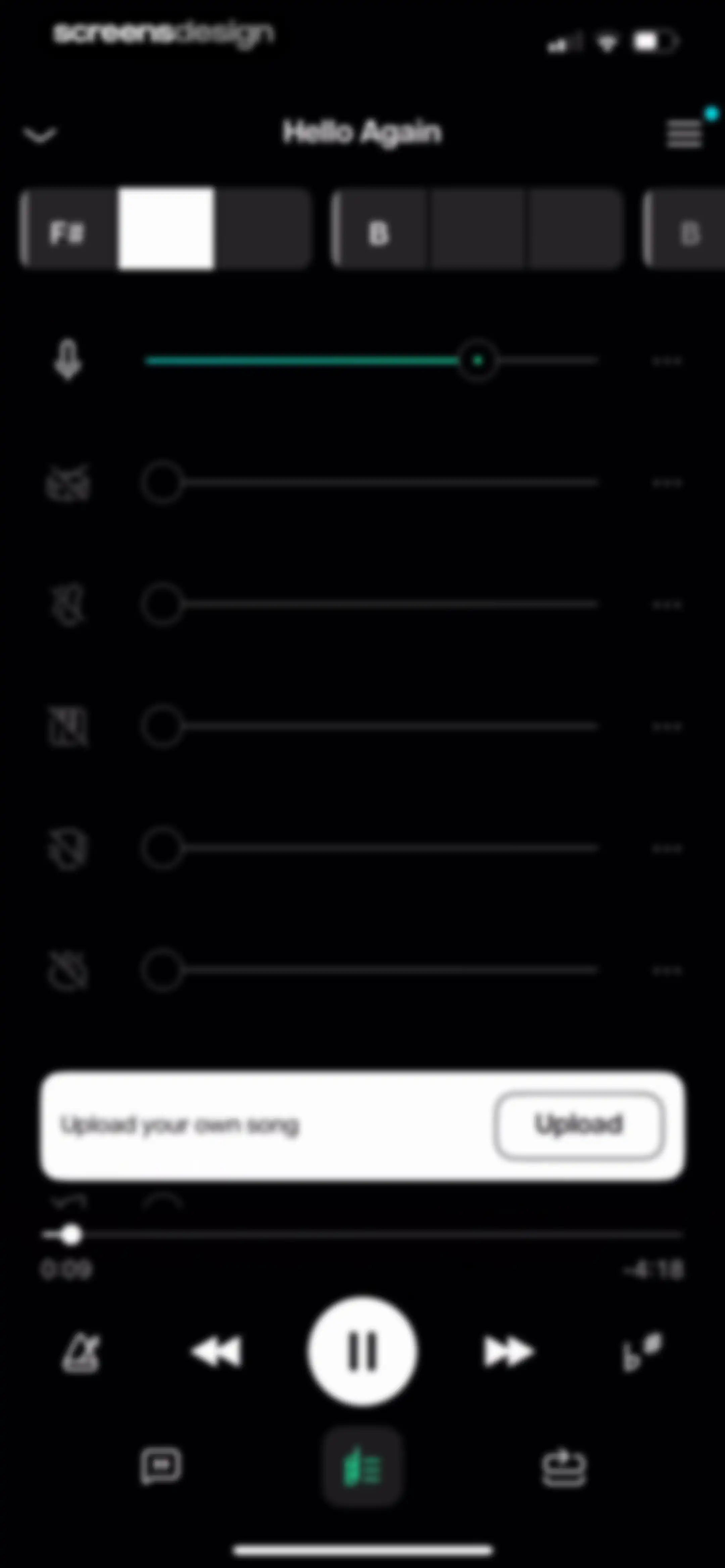 Moises: The Musician's App screen 13
