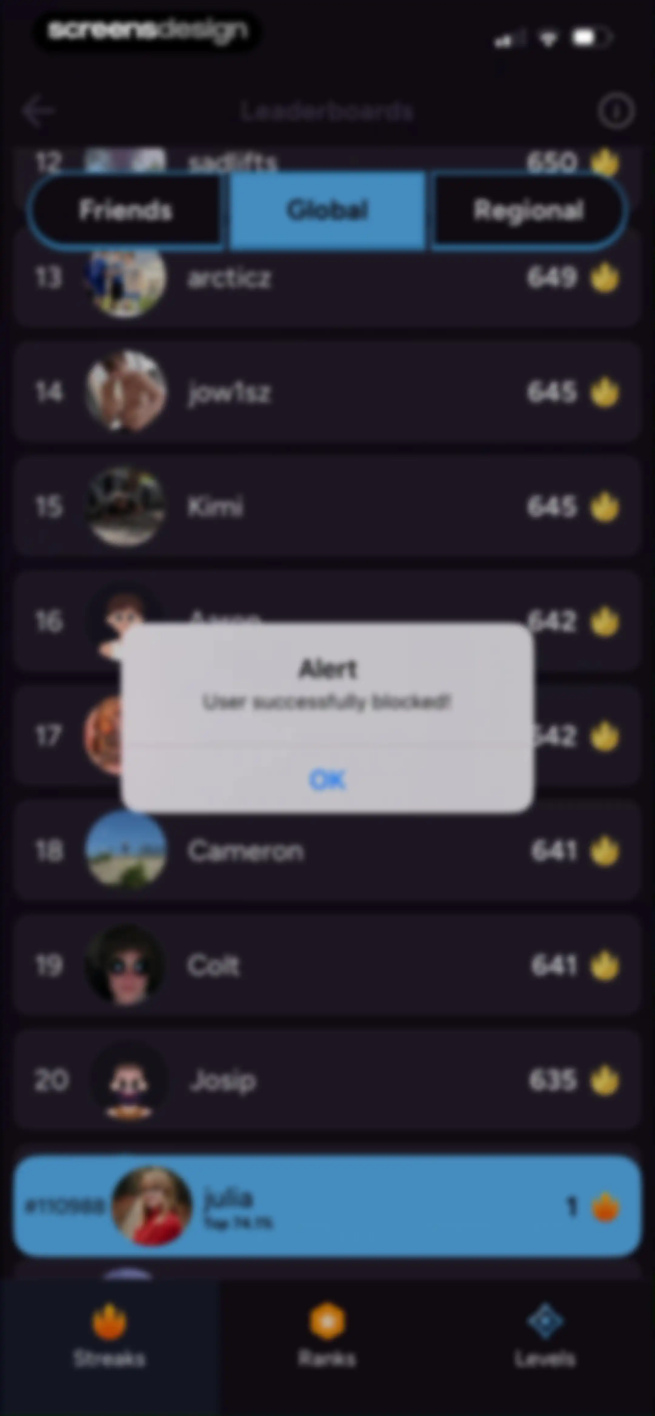 Liftoff - Ranked Gym Workouts screen 193