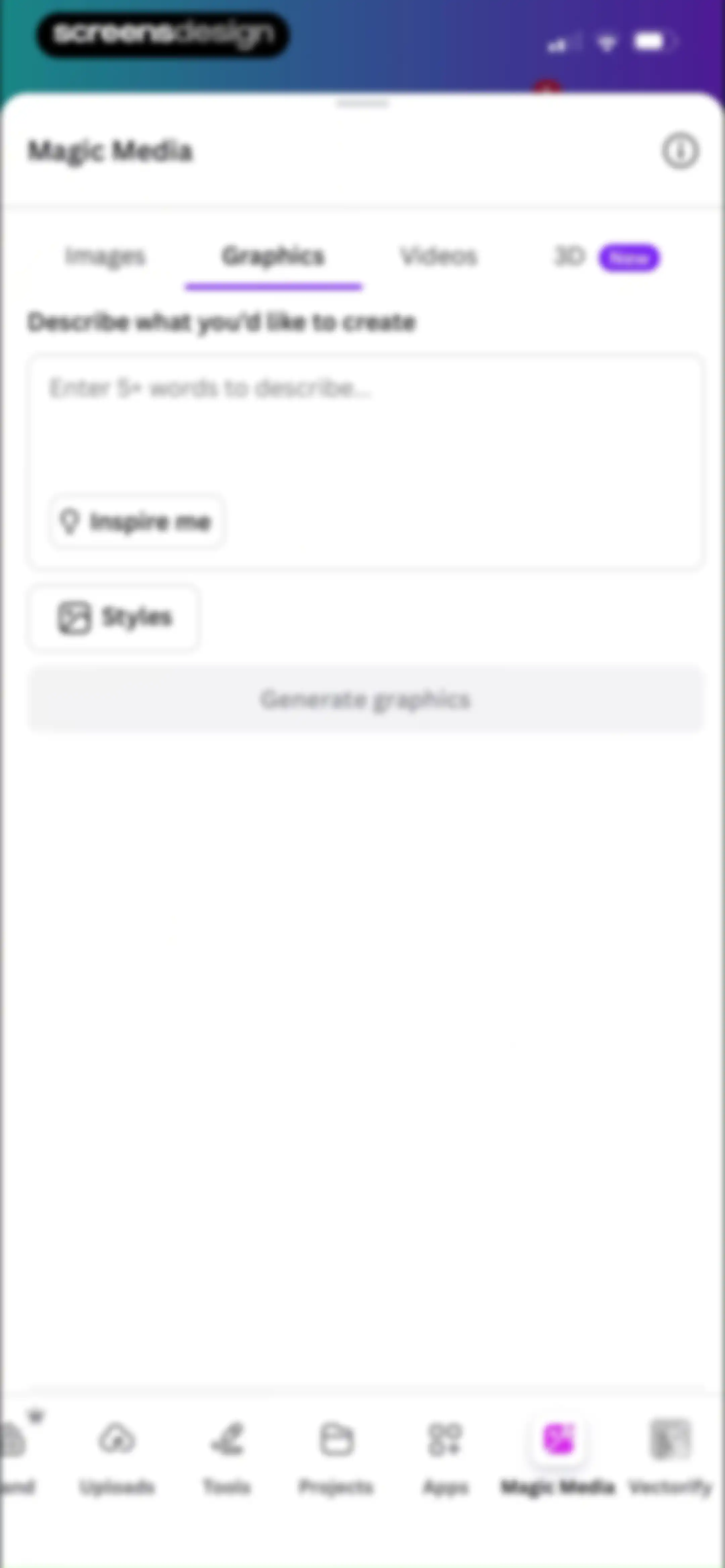 Canva: AI Video & Photo Editor screen 58