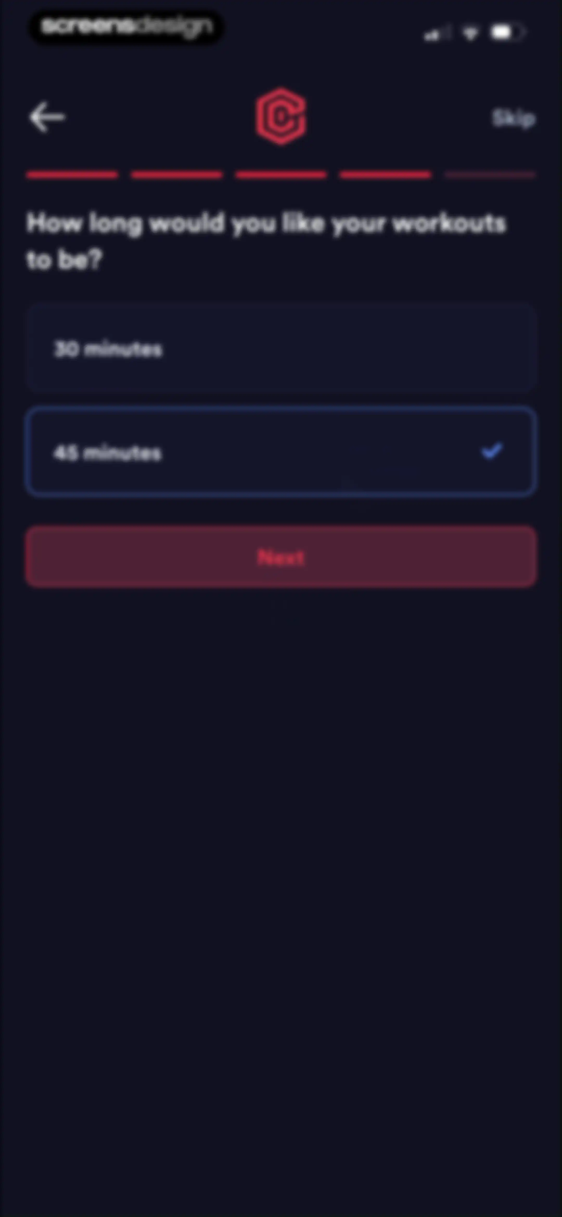Caliber: Strength Training screen 29