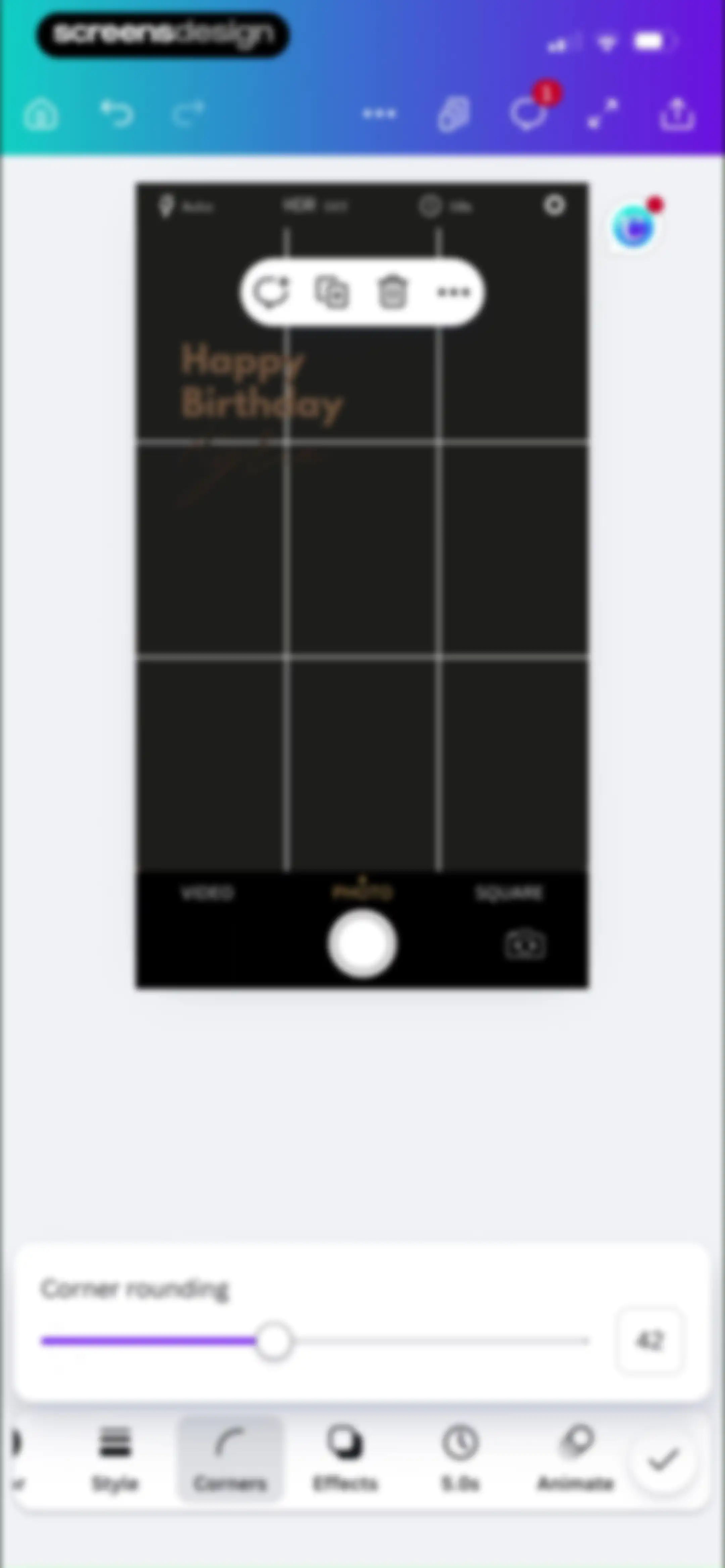 Canva: AI Video & Photo Editor screen 70