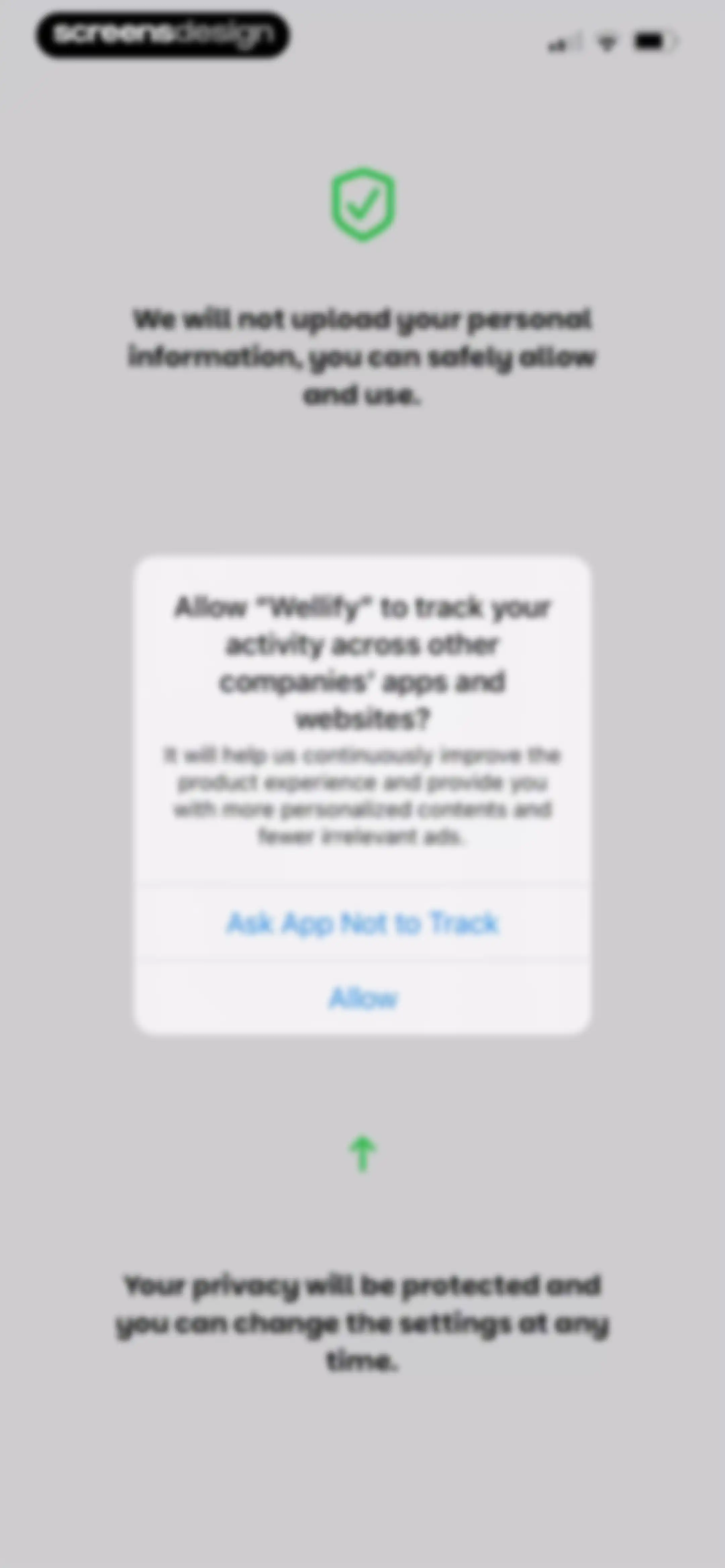 Wellify - Simplify Wellness screen 2