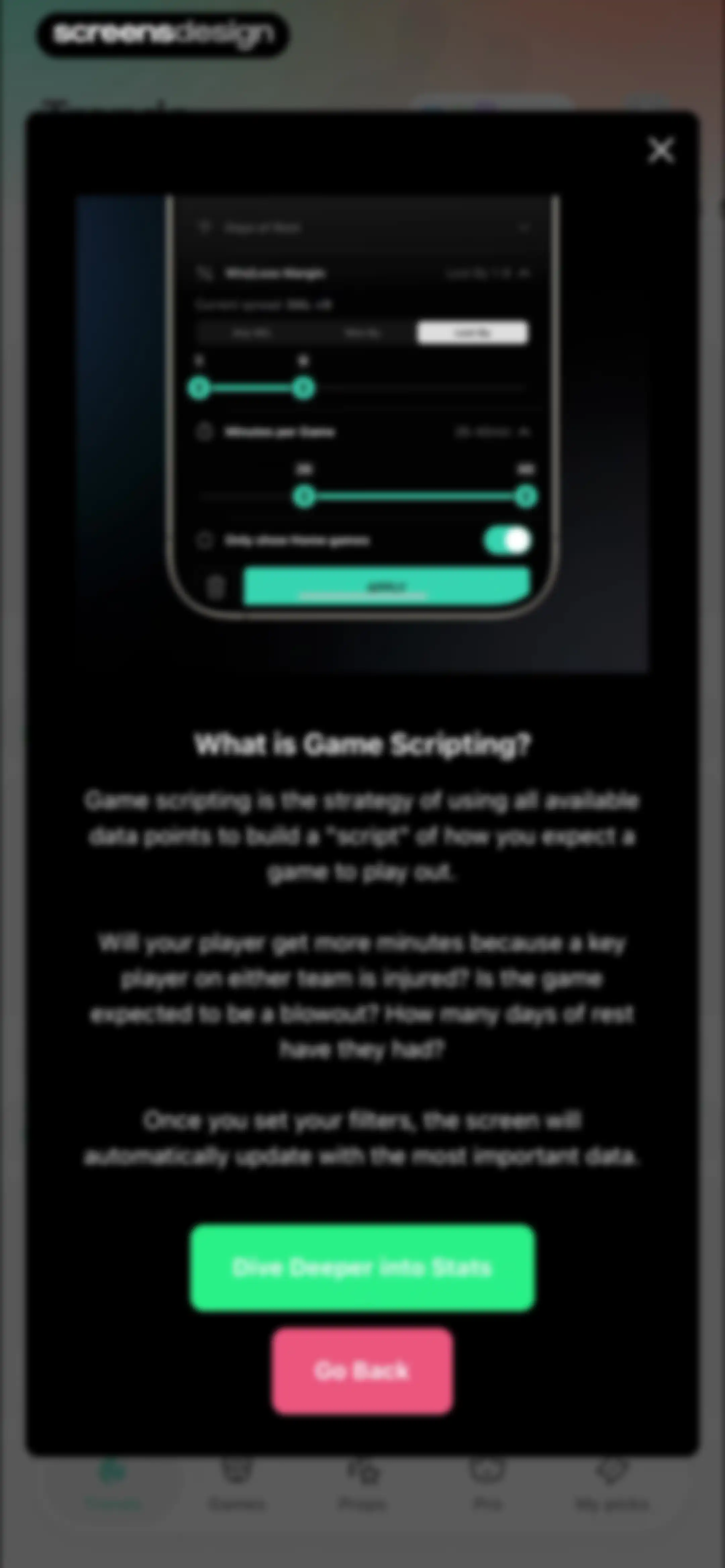 Outlier: Smart Sports Betting screen 27