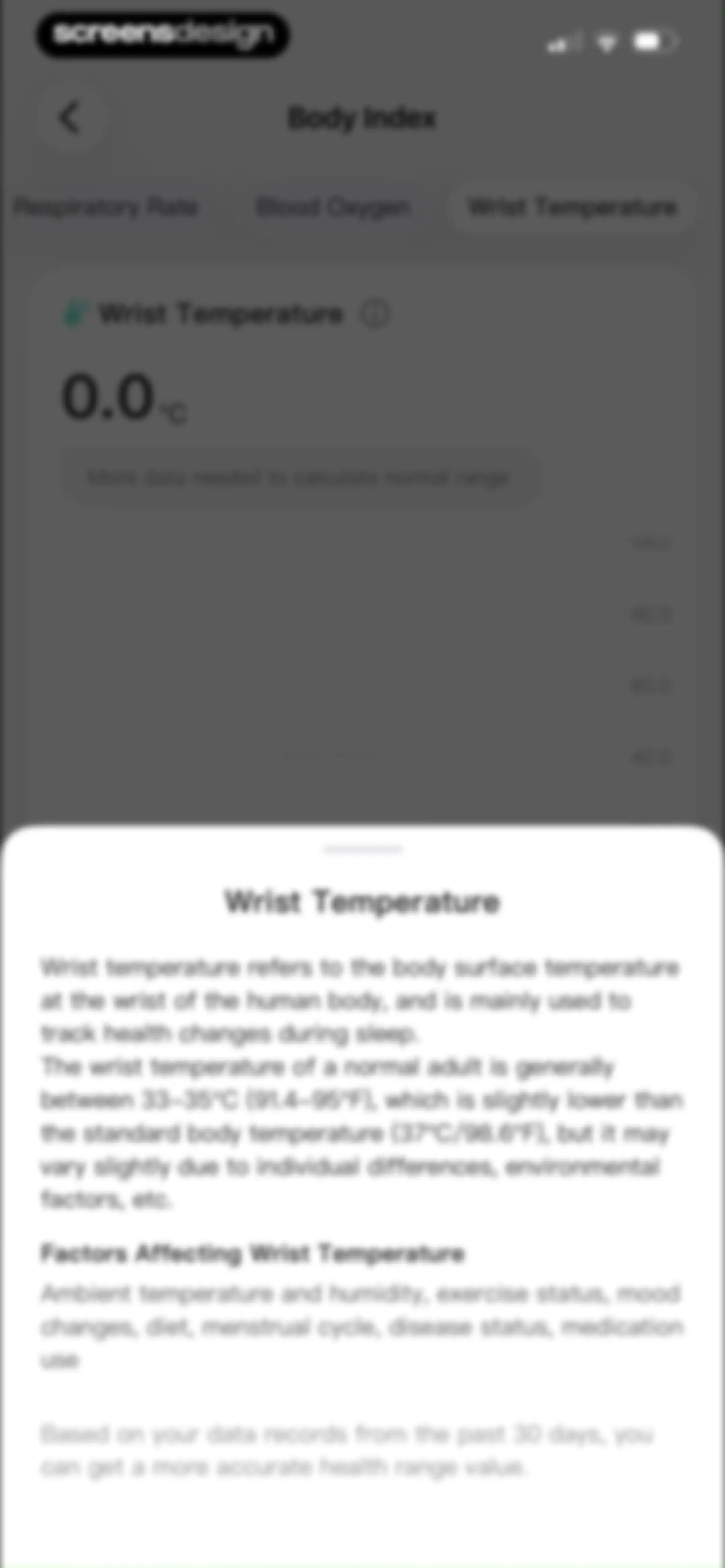 RelaxWatch: Stress&HRV Tracker screen 32