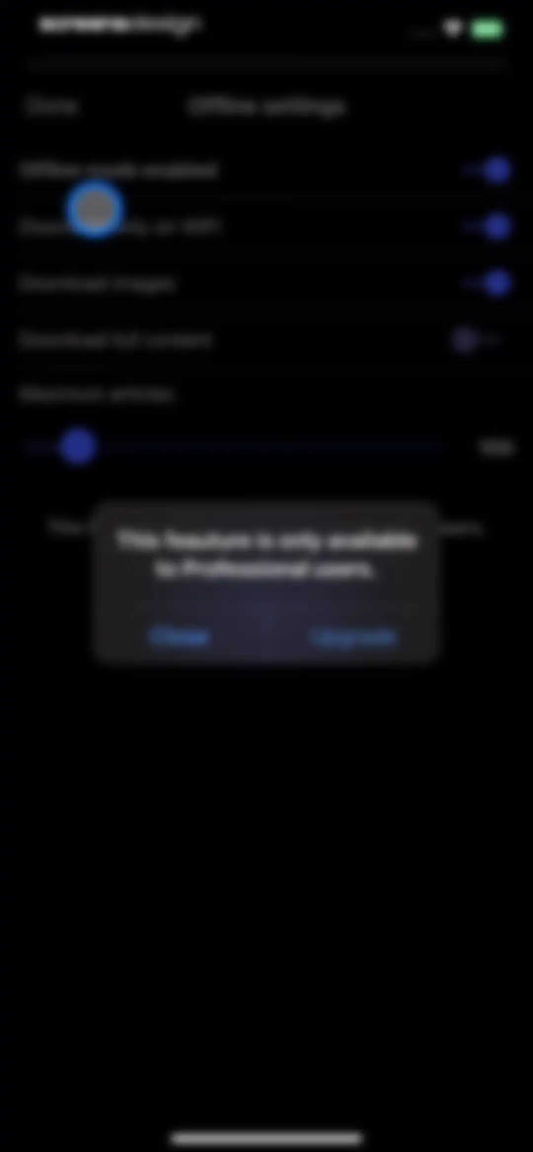 Inoreader: News & RSS reader screen 60