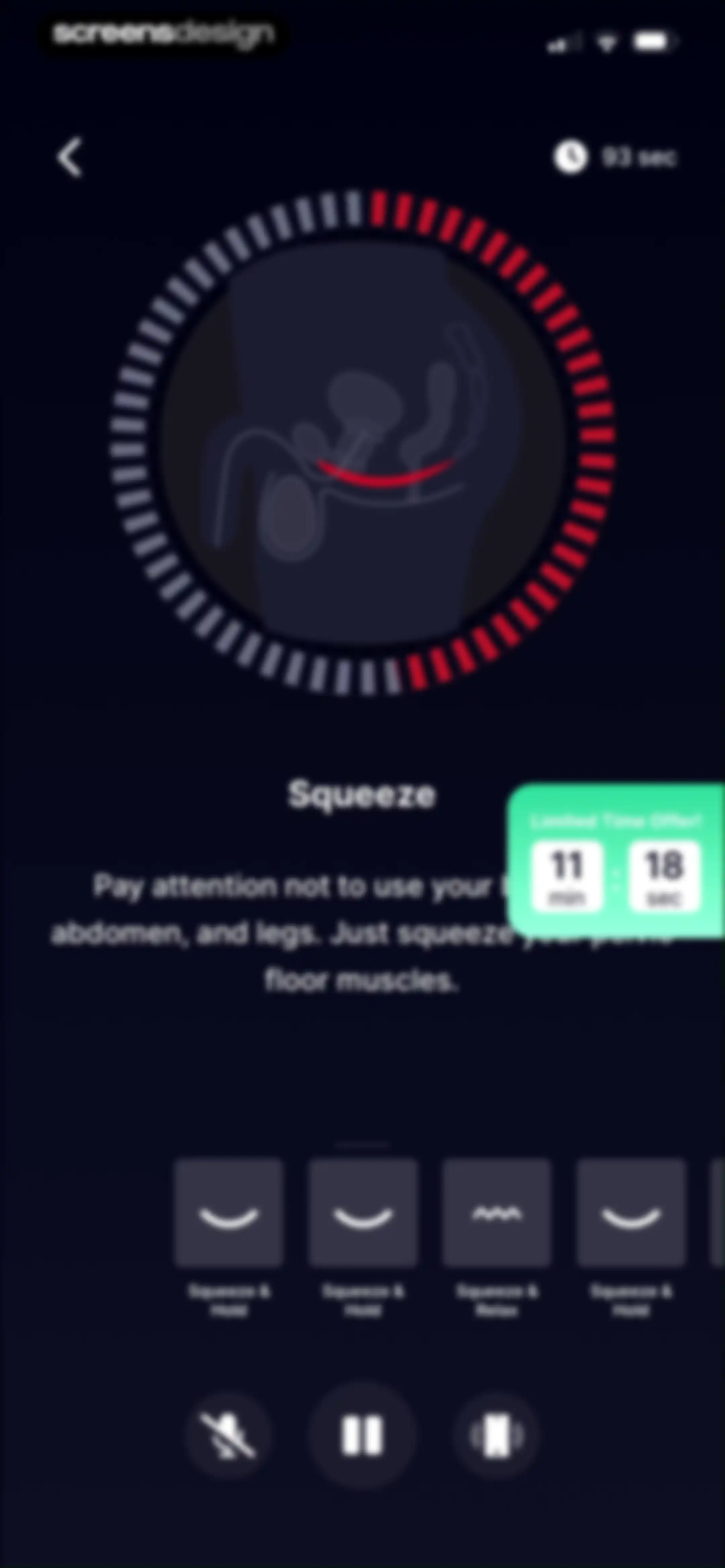 Kegel Men: Men's Health screen 72