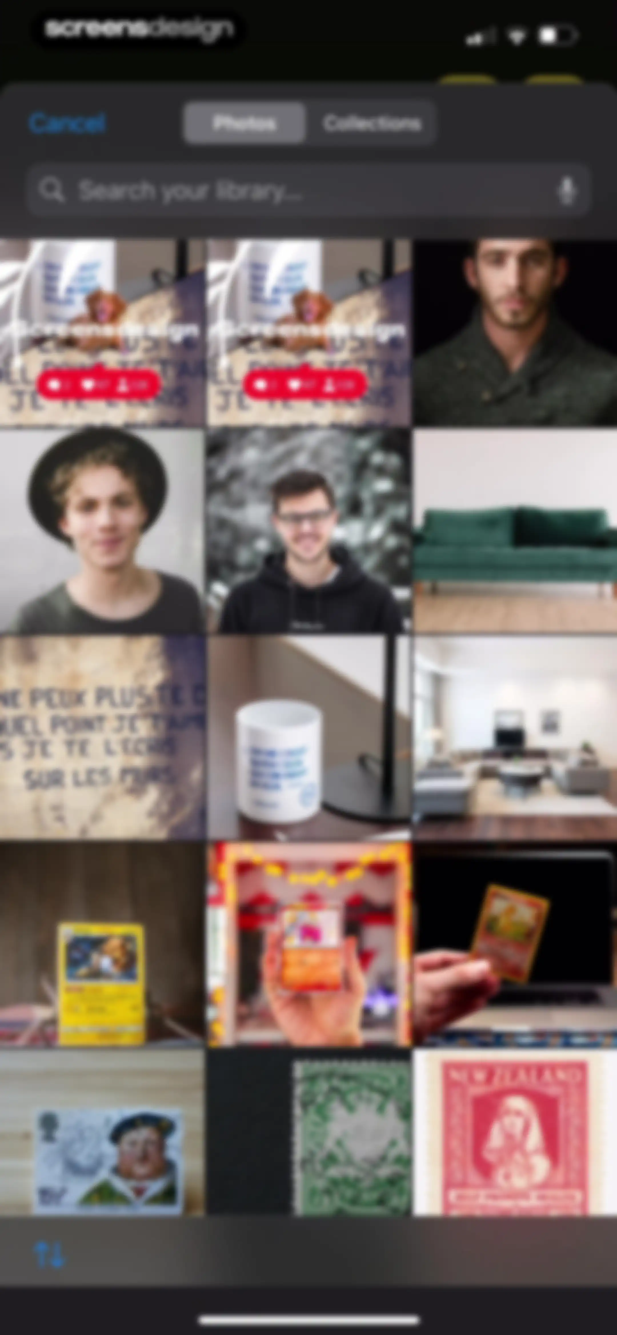 Leto: Font for Instagram Story screen 135