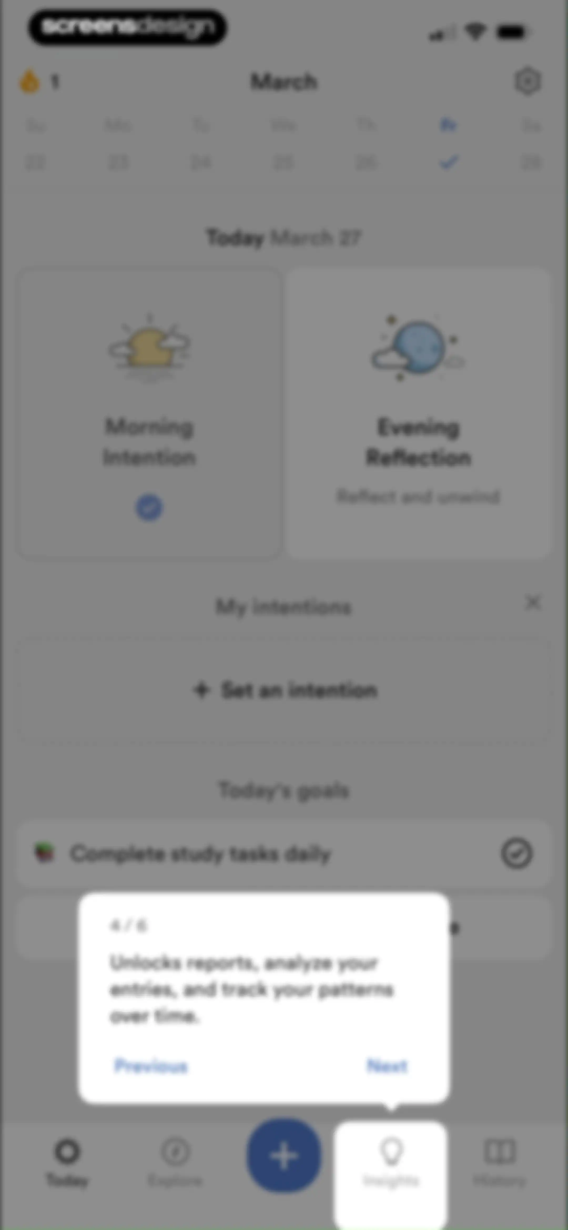 Rosebud: AI Journal & Diary screen 39