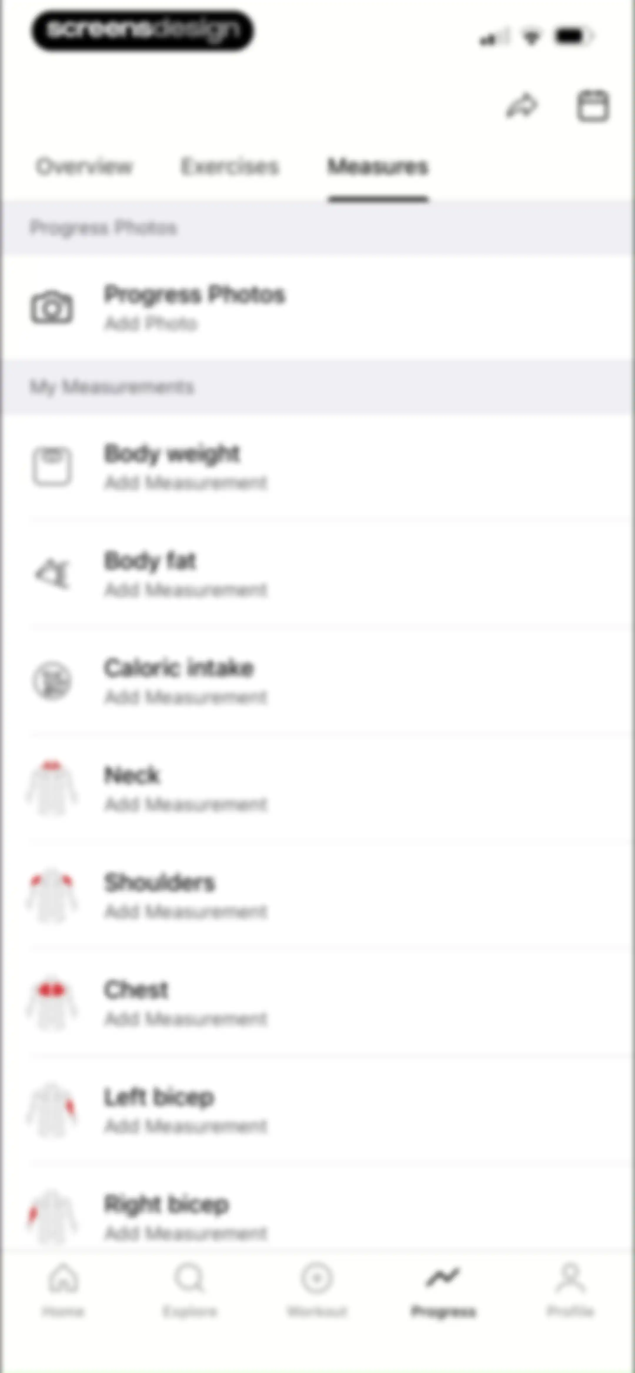 Lyfta: Gym Workout Tracker Log screen 216