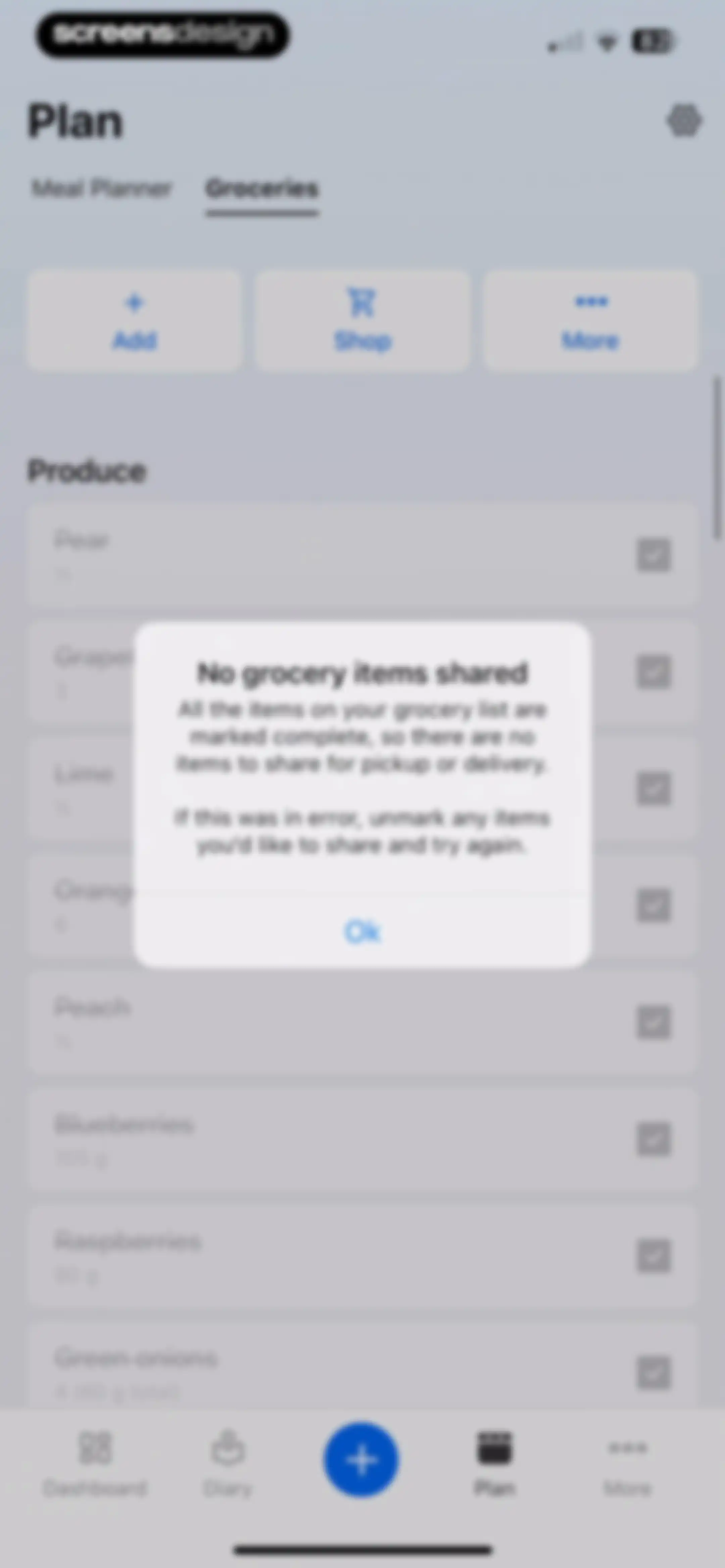 MyFitnessPal: Calorie Counter screen 92