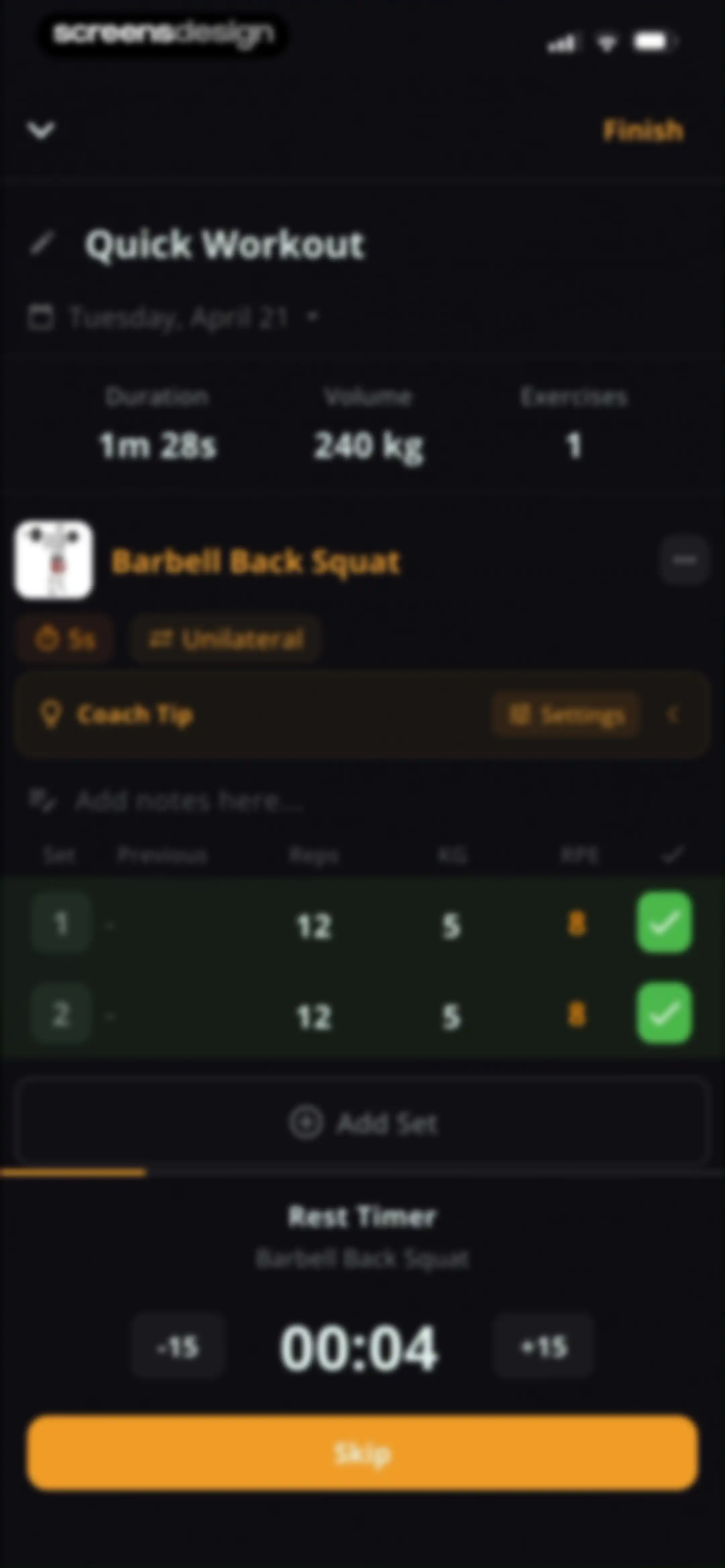 Stronger - Gym Workout Planner screen 44