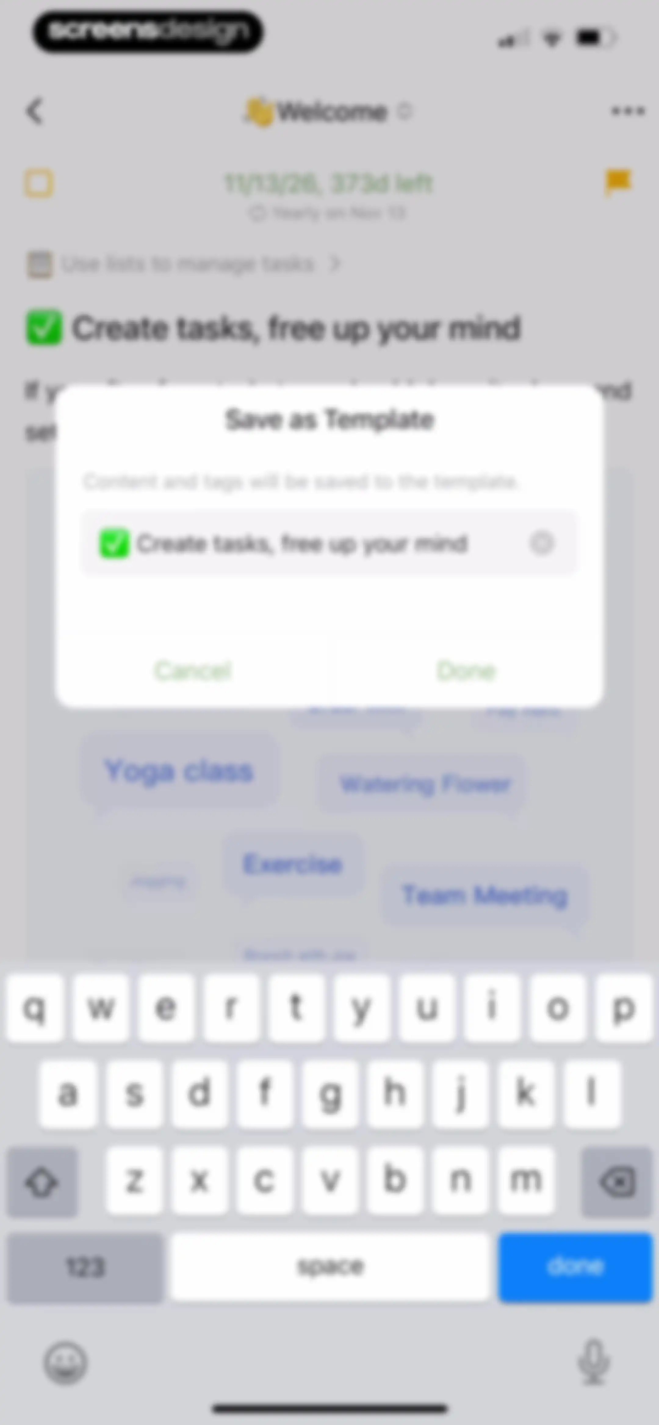 TickTick:To-Do List & Calendar screen 62