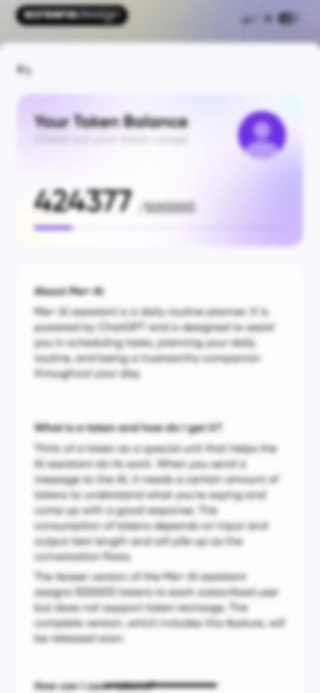 Me+ Lifestyle Routine screen 144