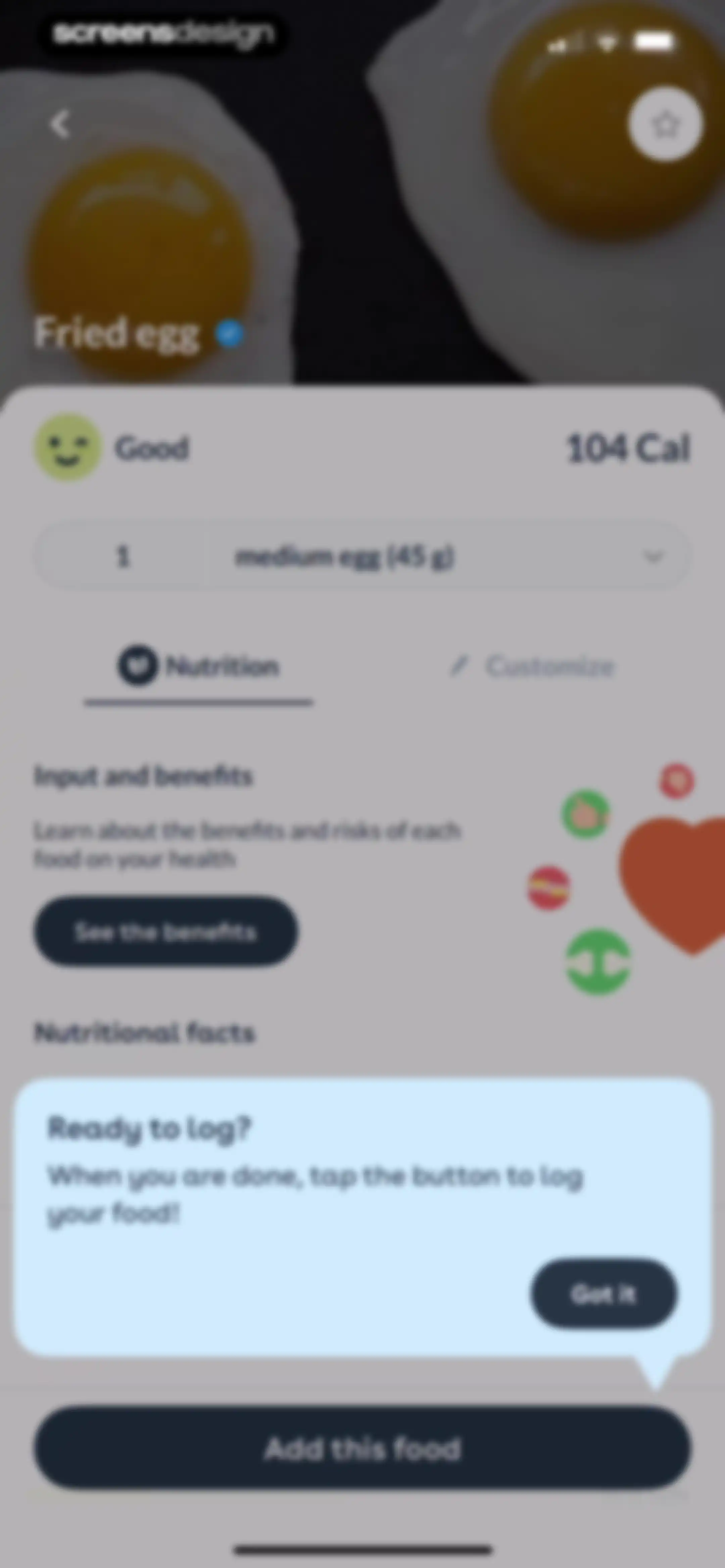 Foodvisor - AI Calorie Counter screen 103