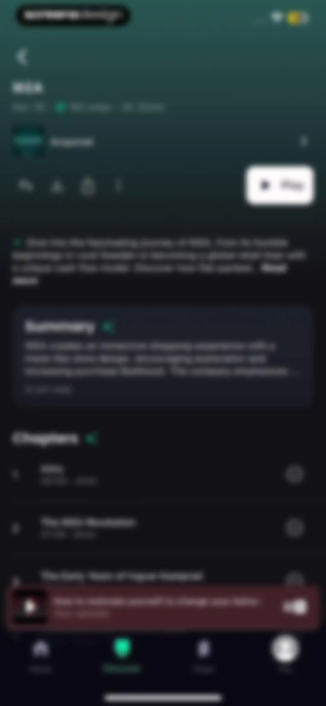 Snipd | AI Podcast Player screen 136
