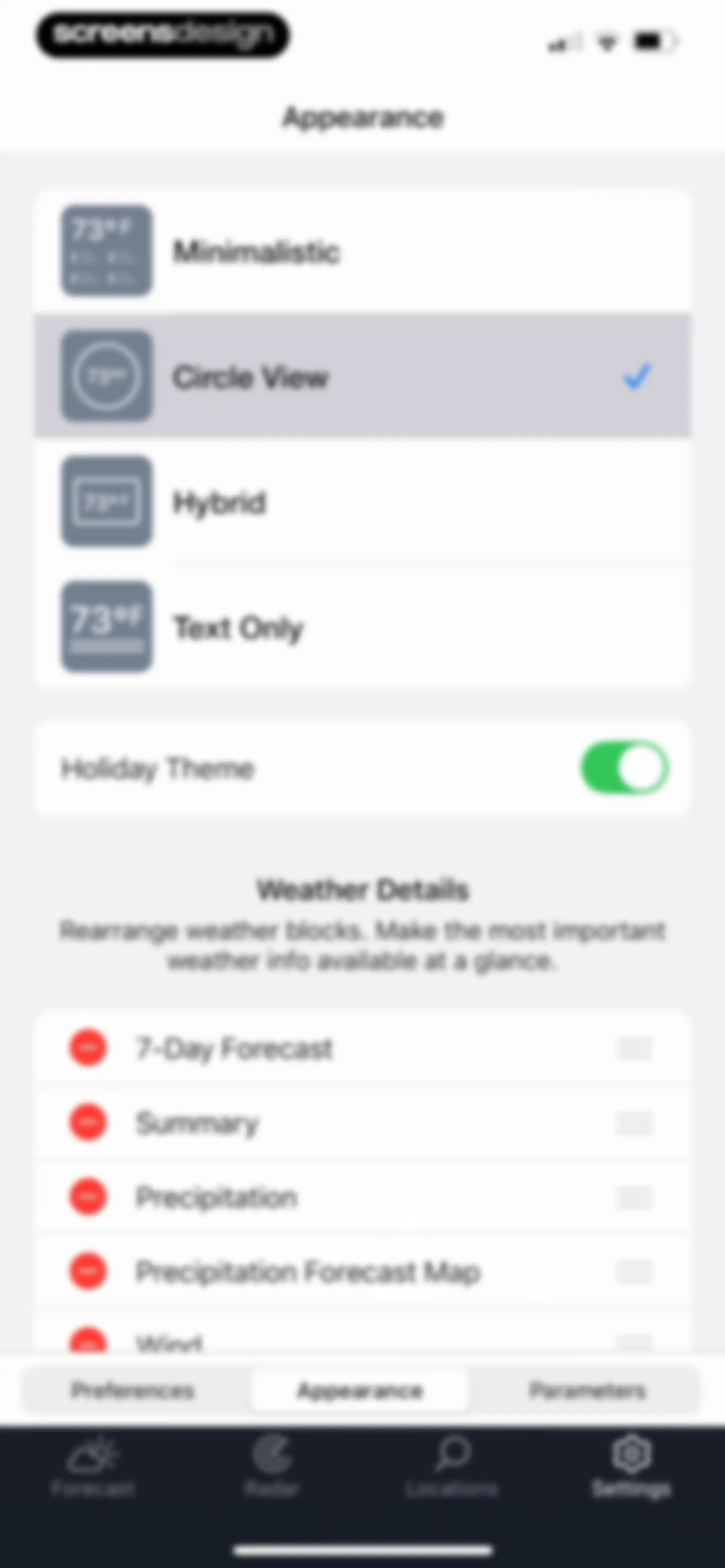 Weather Live° - Local Forecast screen 37