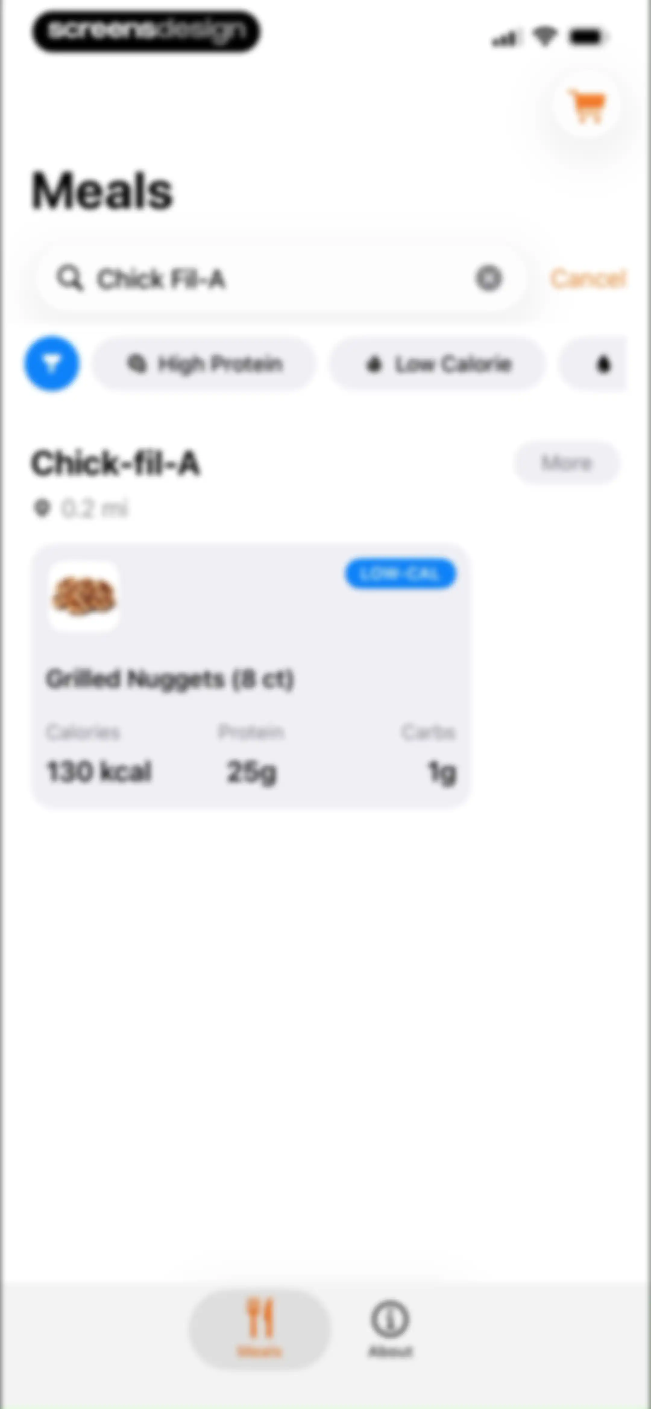 LeanBites - Healthy Dining screen 43