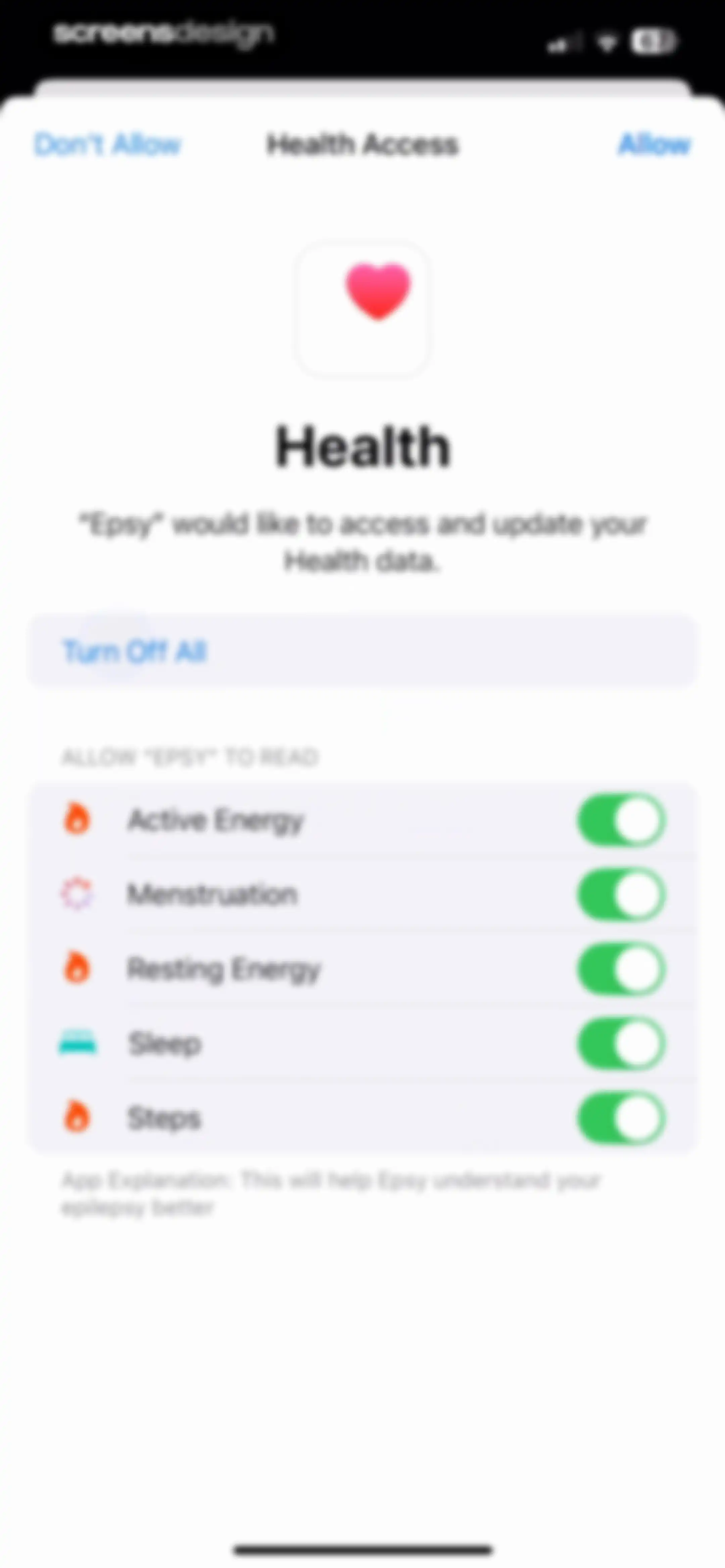 Epsy: Seizure Log for Epilepsy screen 54
