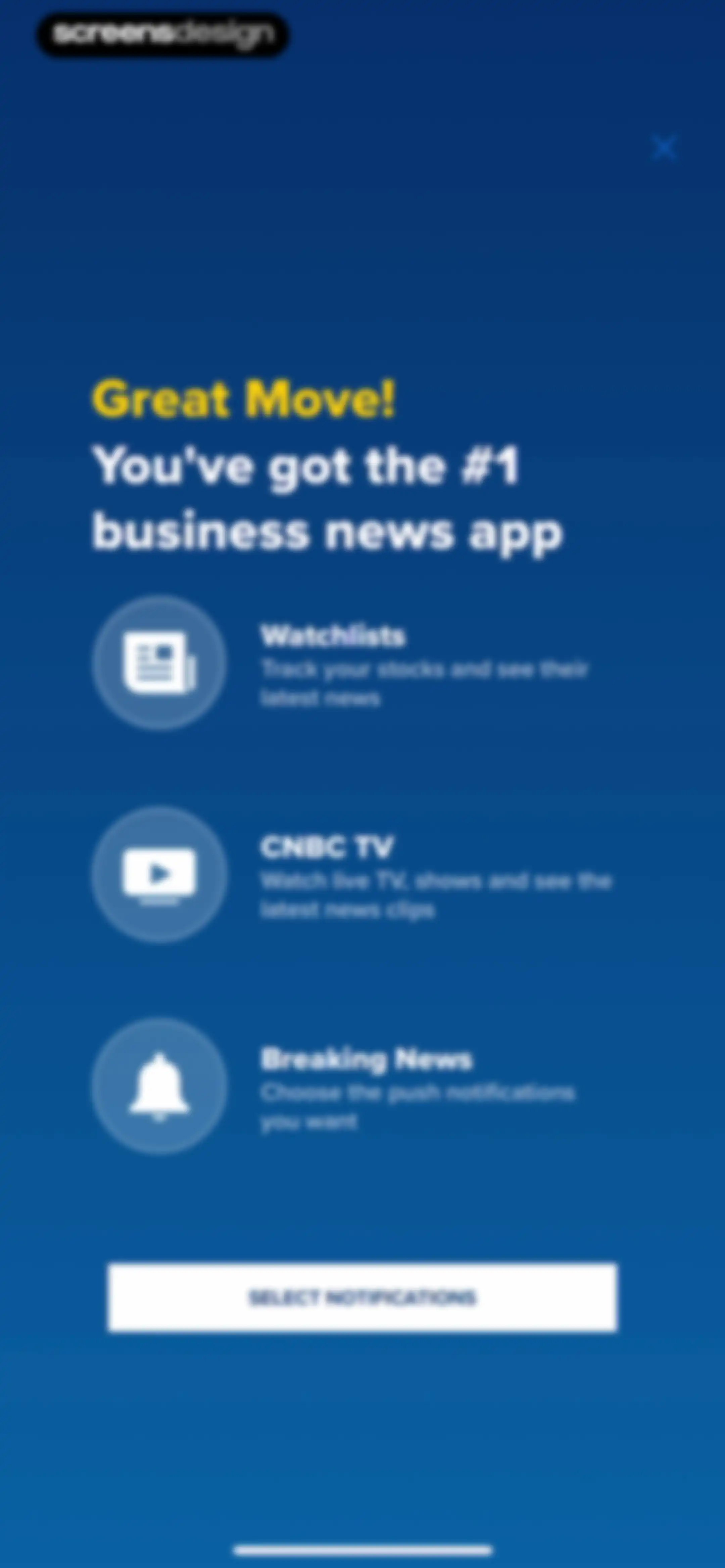 CNBC: Stock Market & Business screen 2