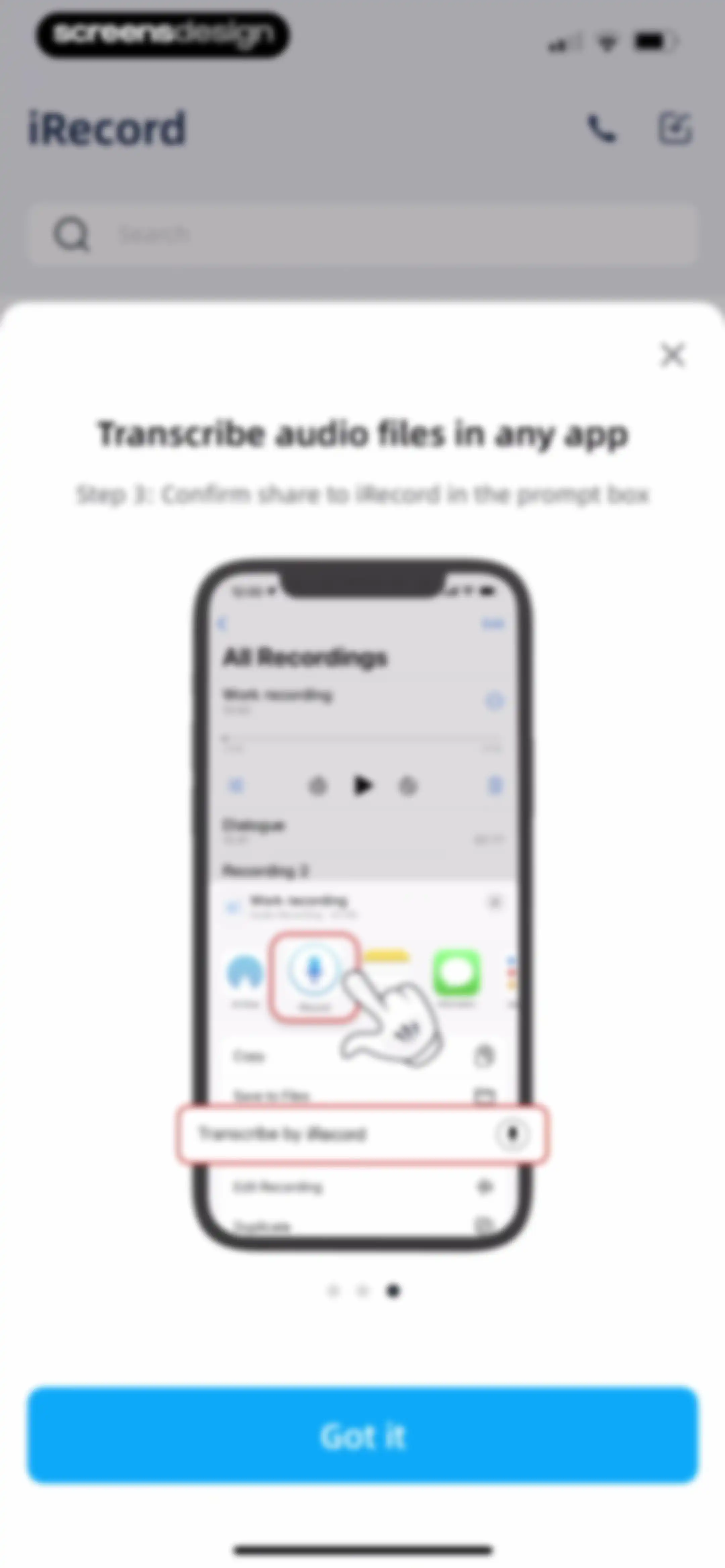 iRecord: Transcribe Voice Memo screen 15