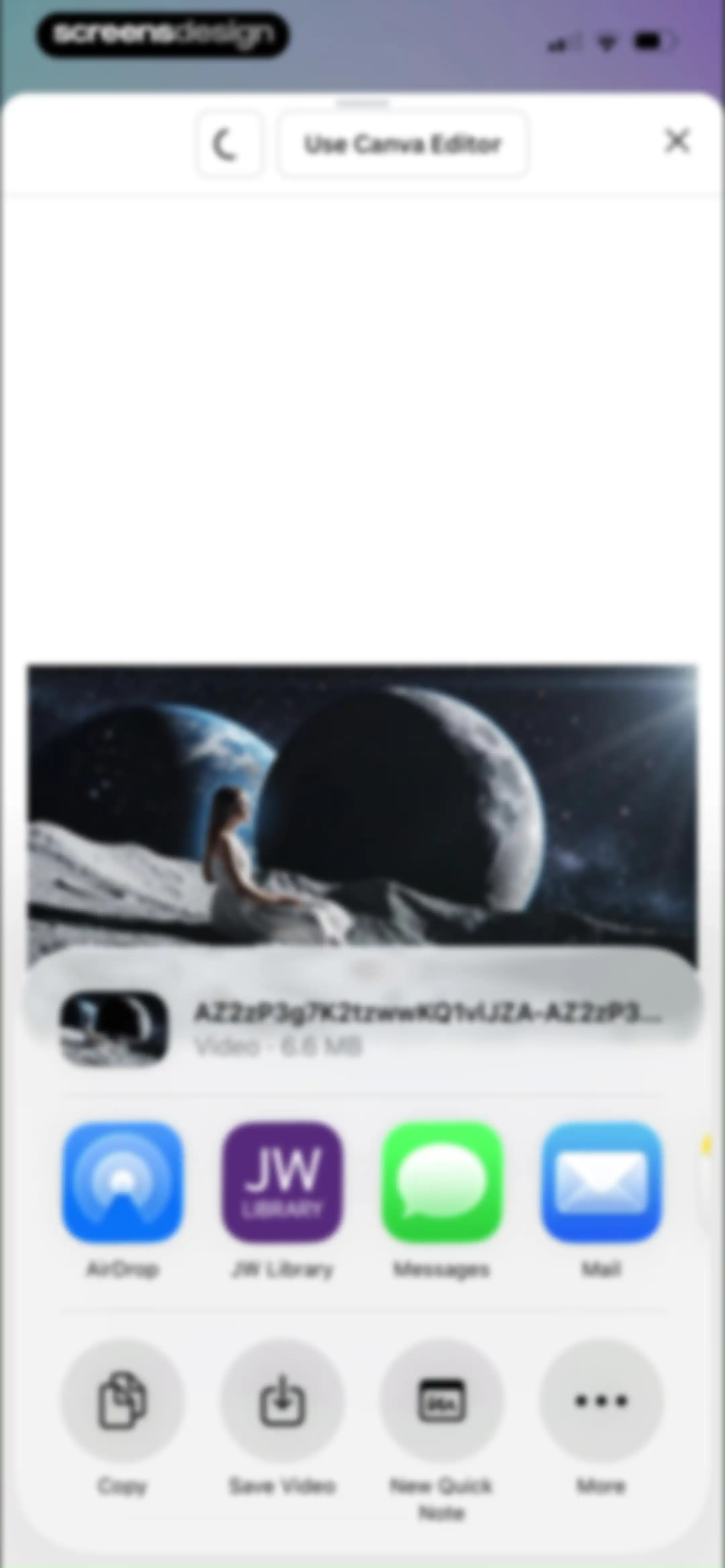 Canva: AI Video & Photo Editor screen 185