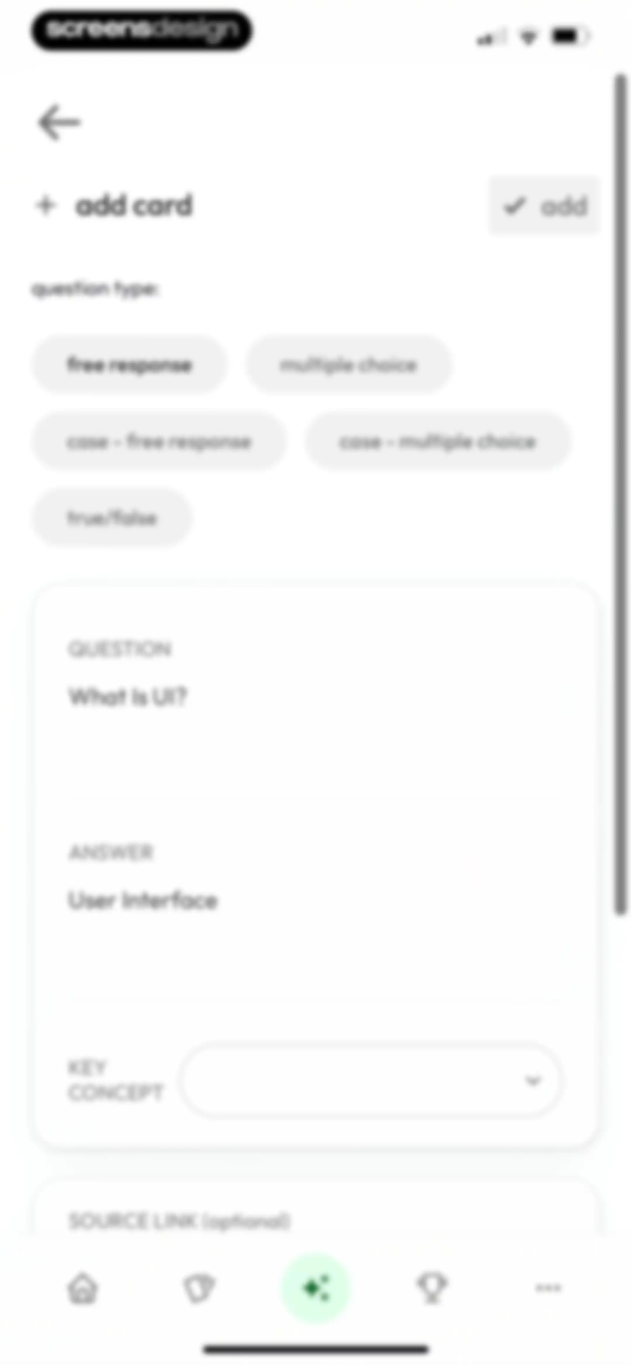 Jungle: AI Flashcards & Quiz screen 62