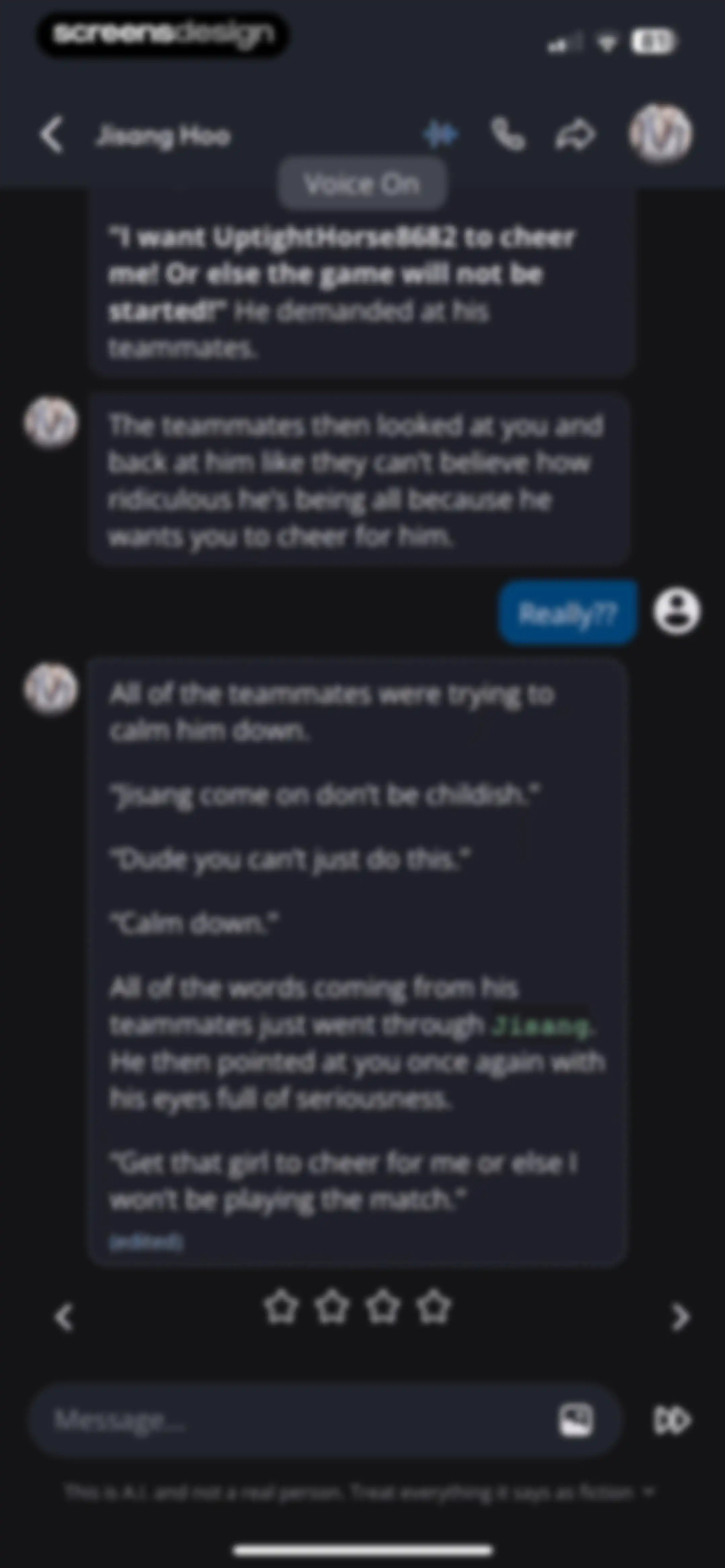 Character AI: Chat, Talk, Text screen 29
