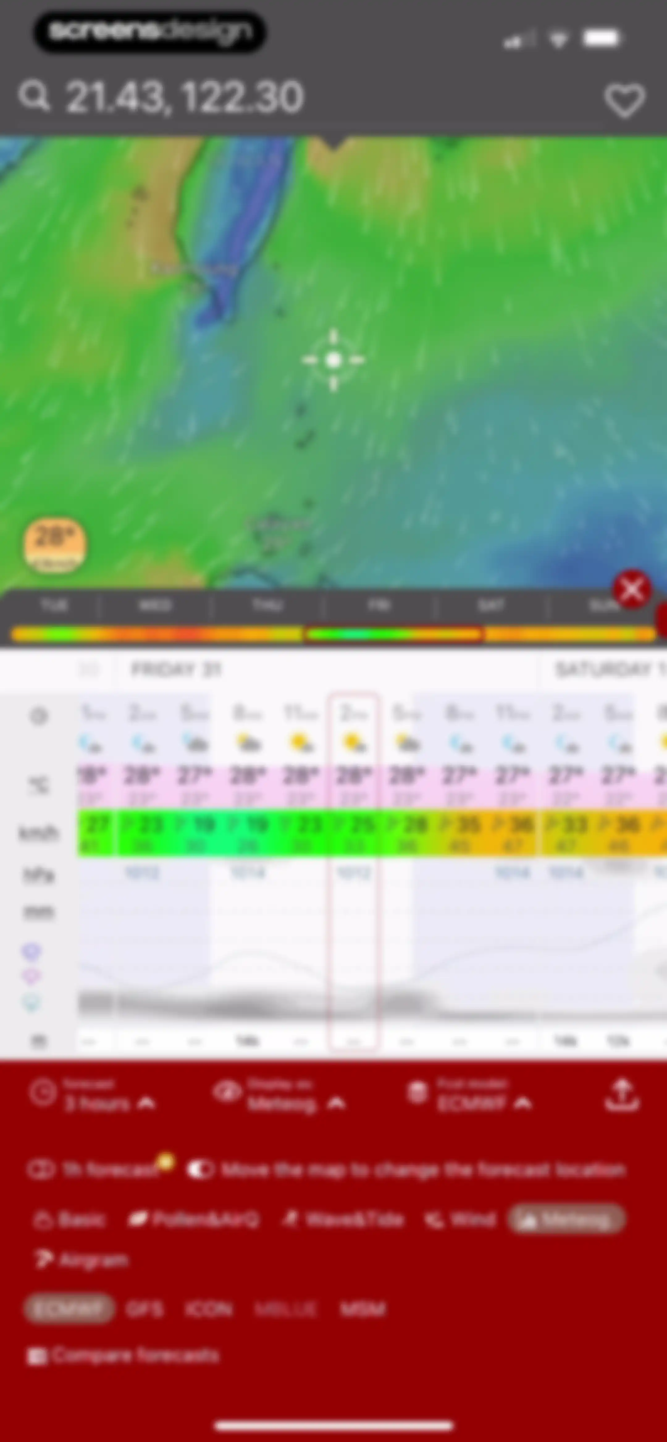 Windy.com screen 19